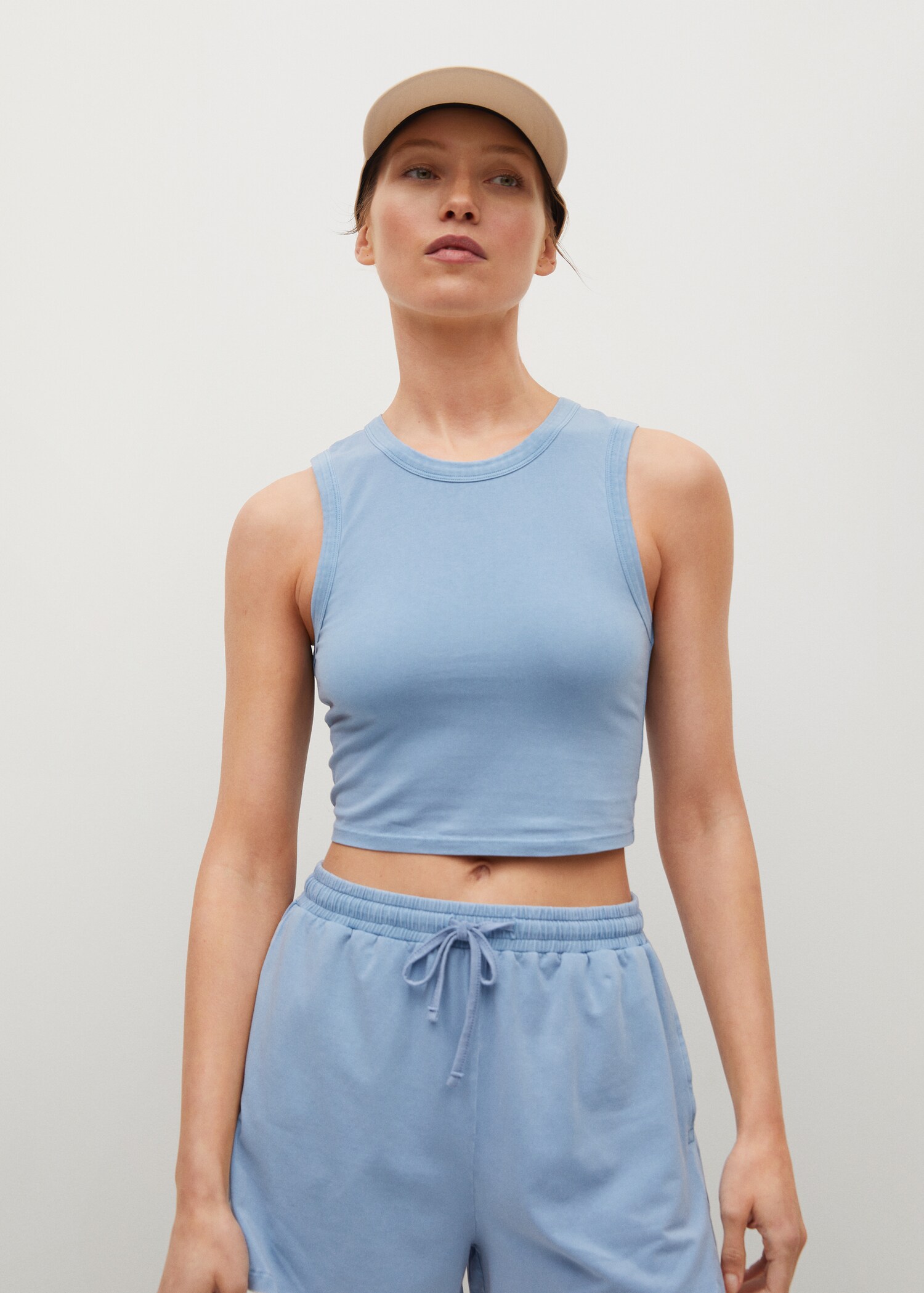 Essential cotton top - Medium plane
