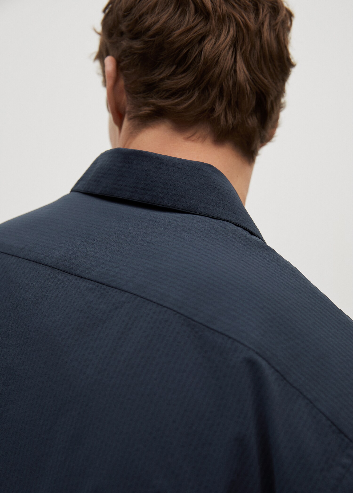 Košile regular fit seersucker - Detail zboží 3