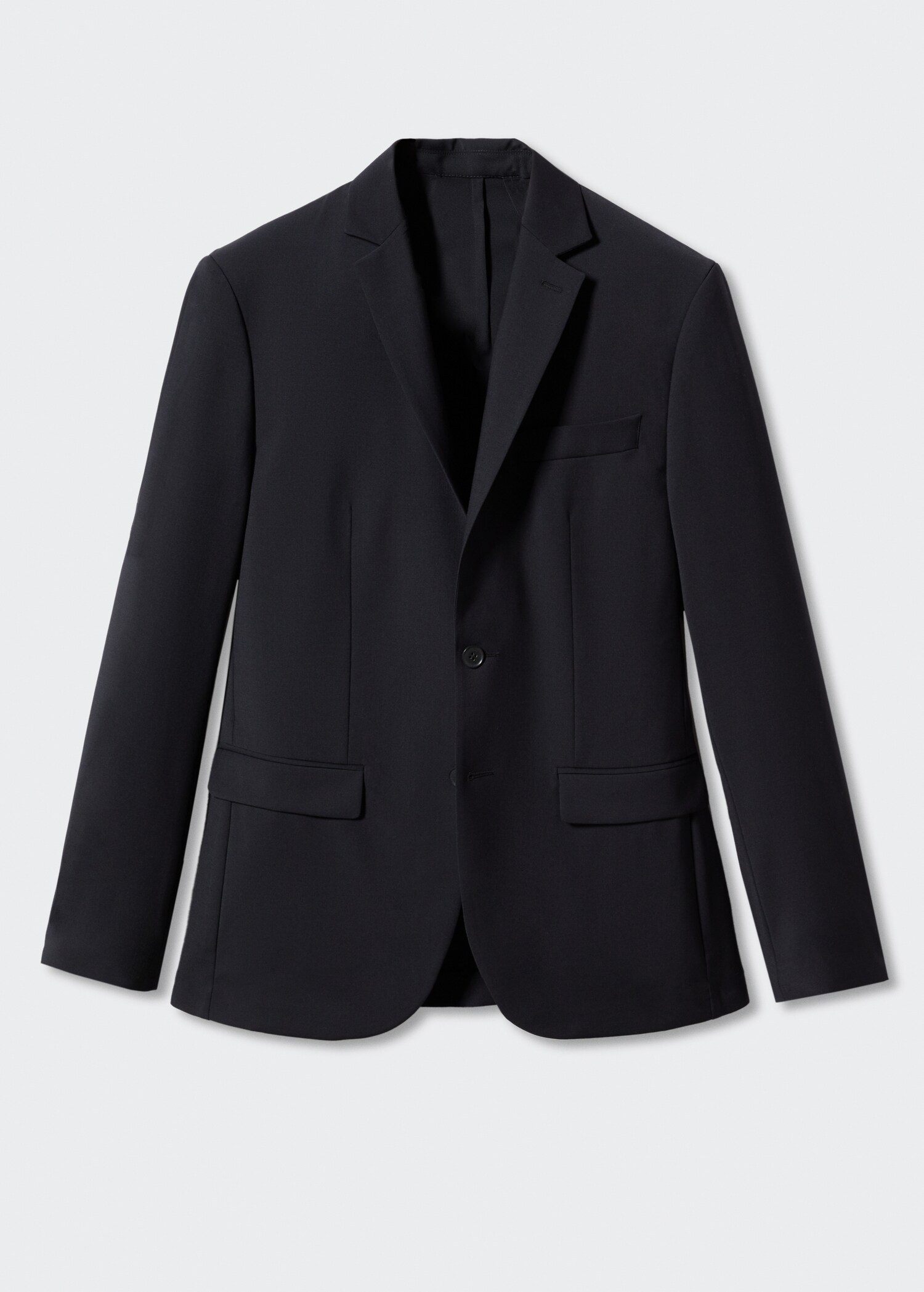 Oblekové sako slim fit z panenské vlny - Zboží bez modelu