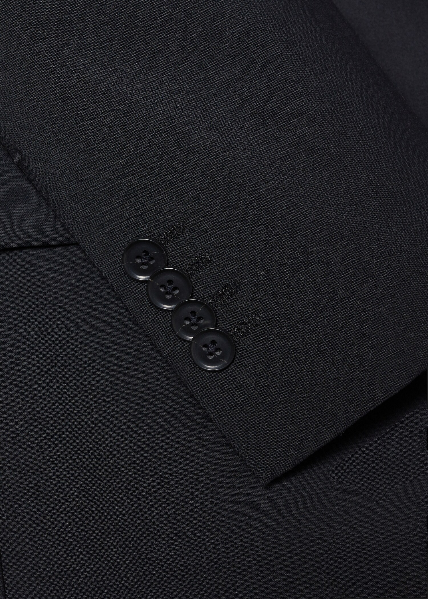 Oblekové sako slim fit z panenské vlny - Detail zboží 8