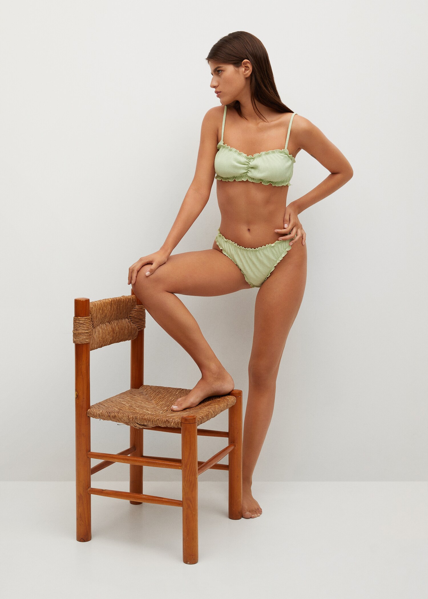 Ruched-texture panties - Details of the article 1