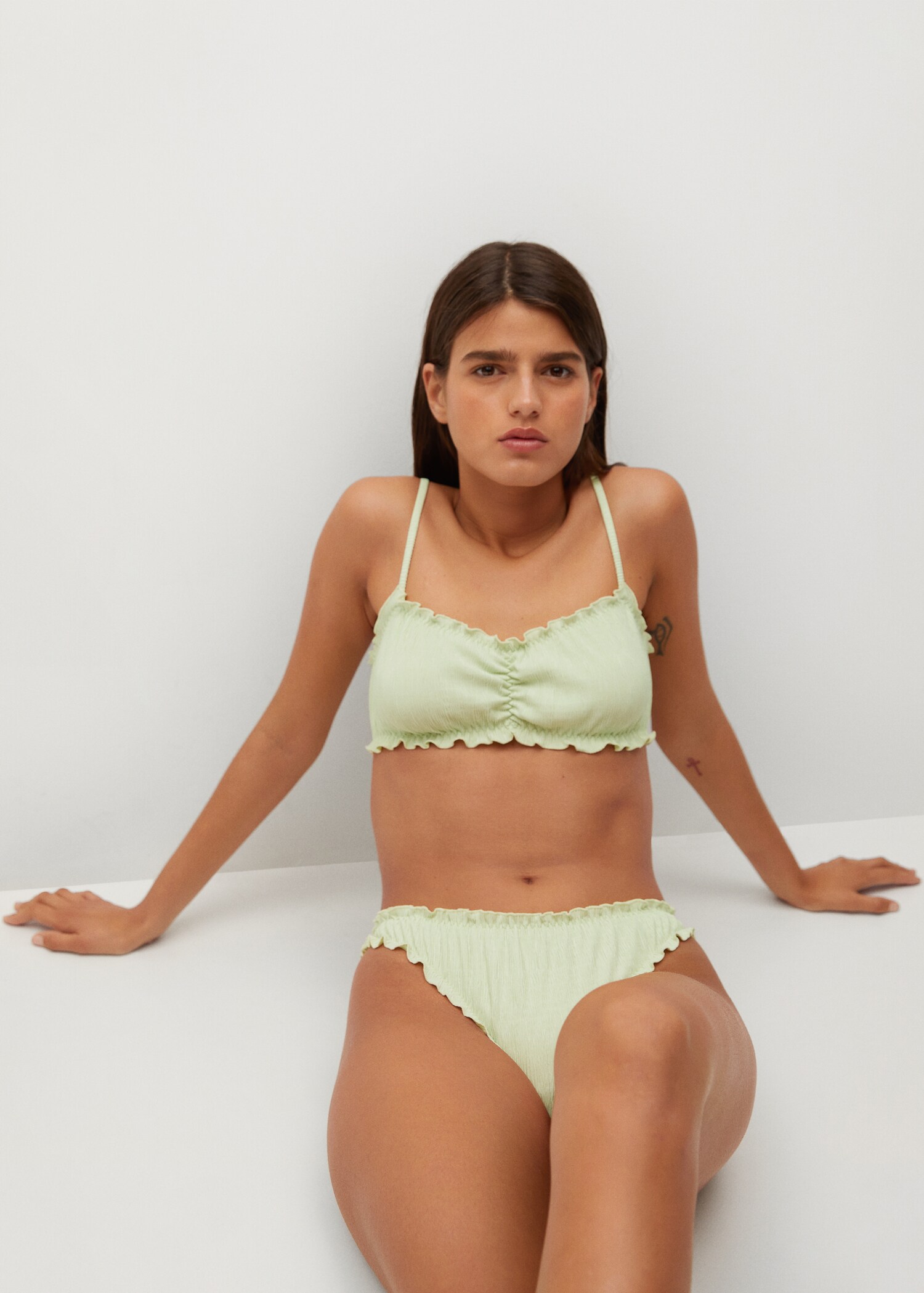 Ruched-texture panties - Details of the article 3