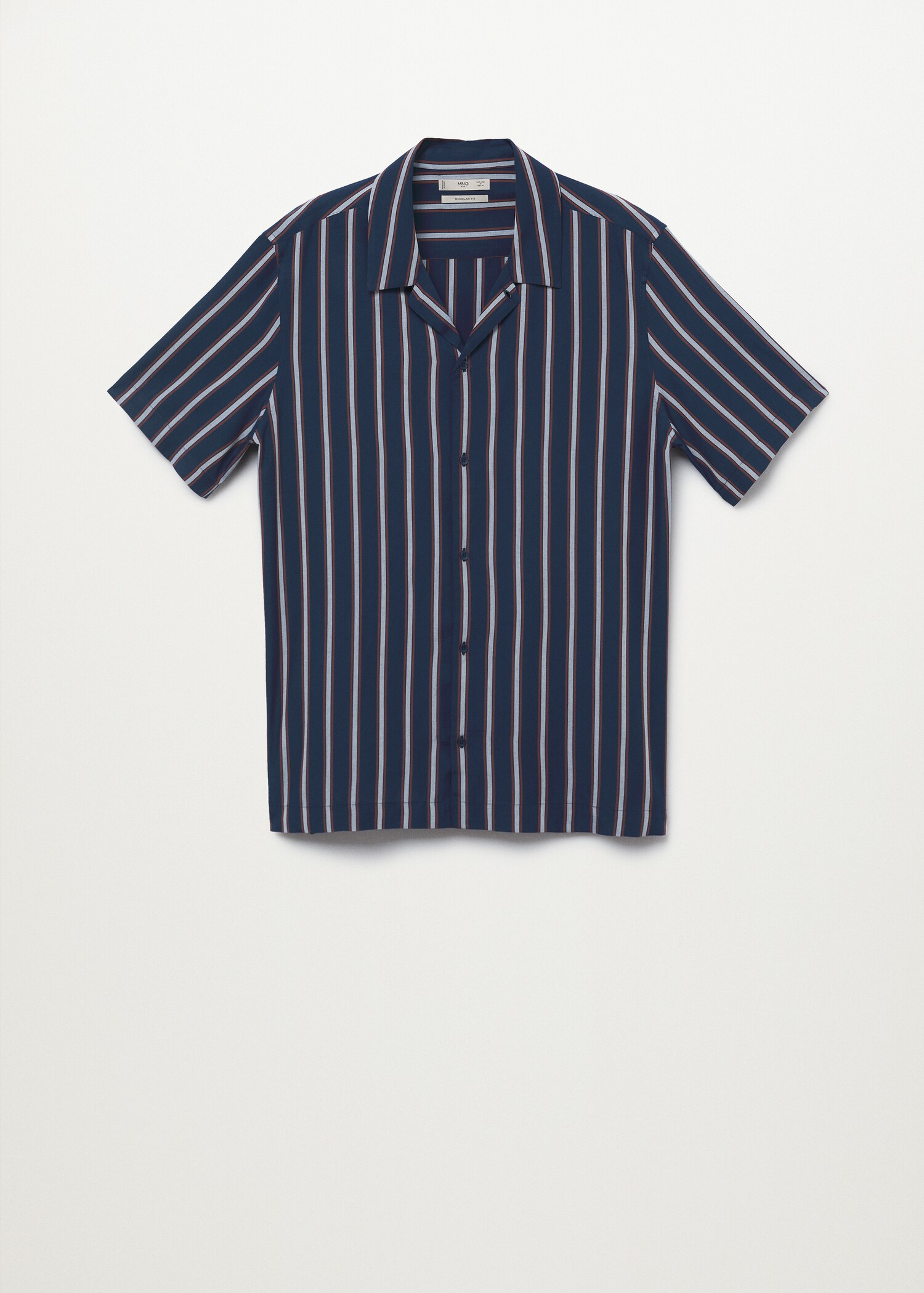 Striped bowling fluid shirt - Article without model