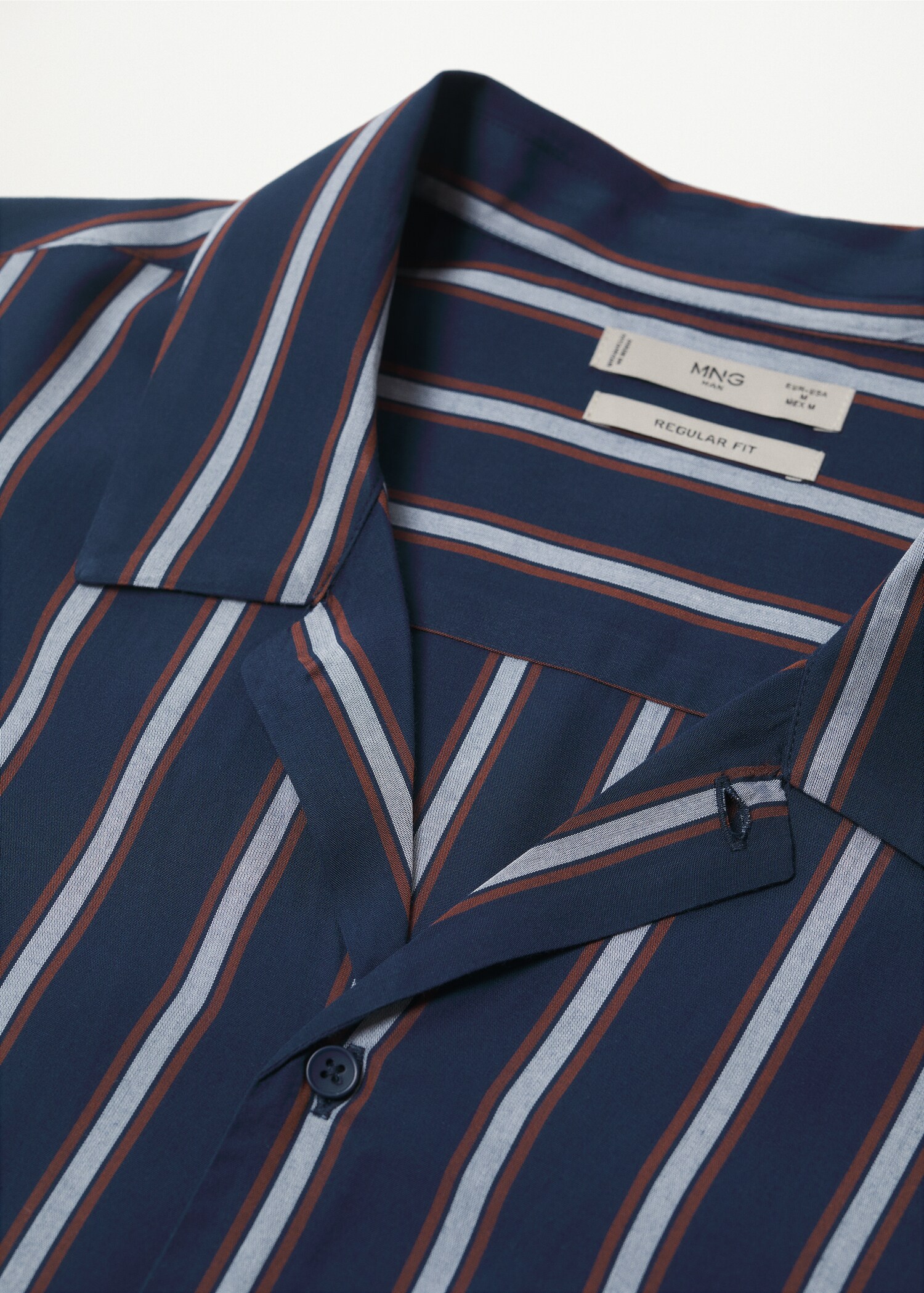 Striped bowling fluid shirt - Details of the article 7