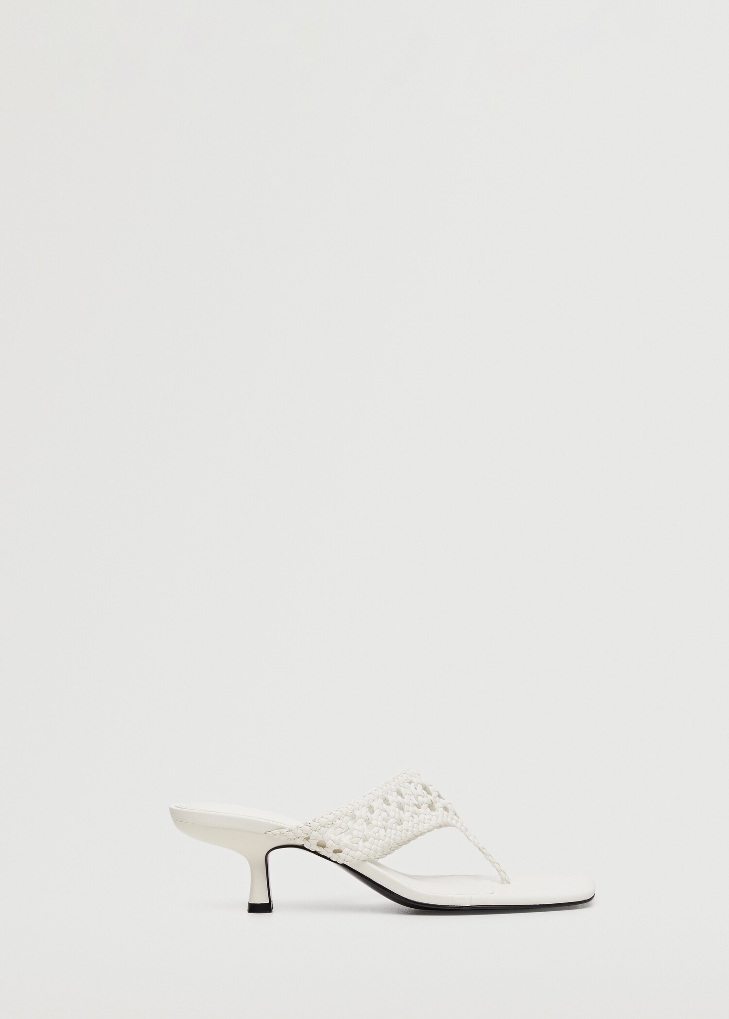 Braided heel design sandals  - Article without model