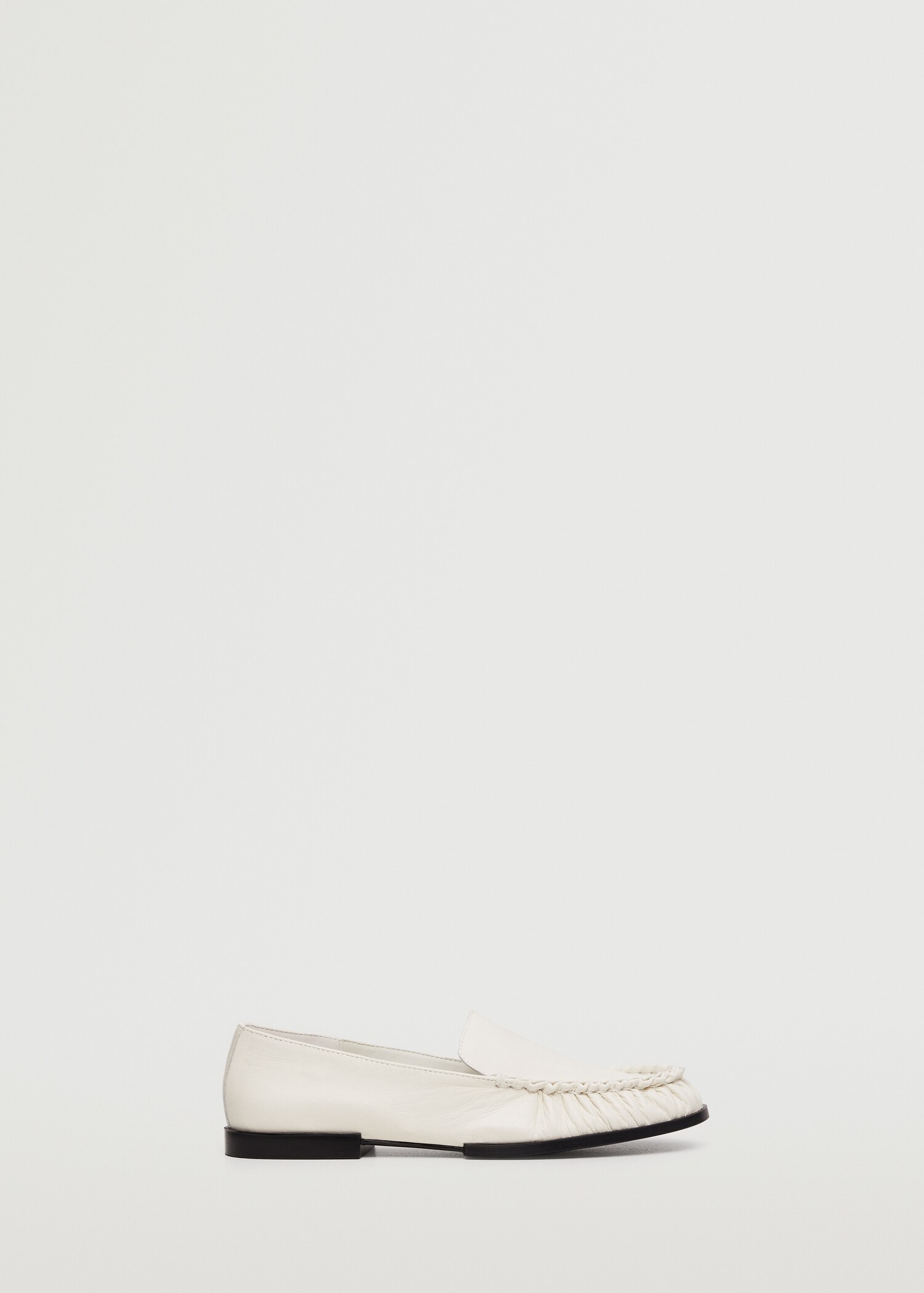 Mocasín piel fruncido - Artículo sin modelo