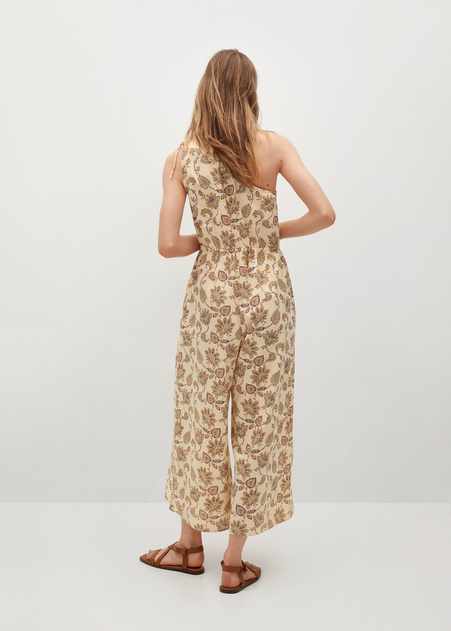Cotton print jumpsuit - Reverse of the article