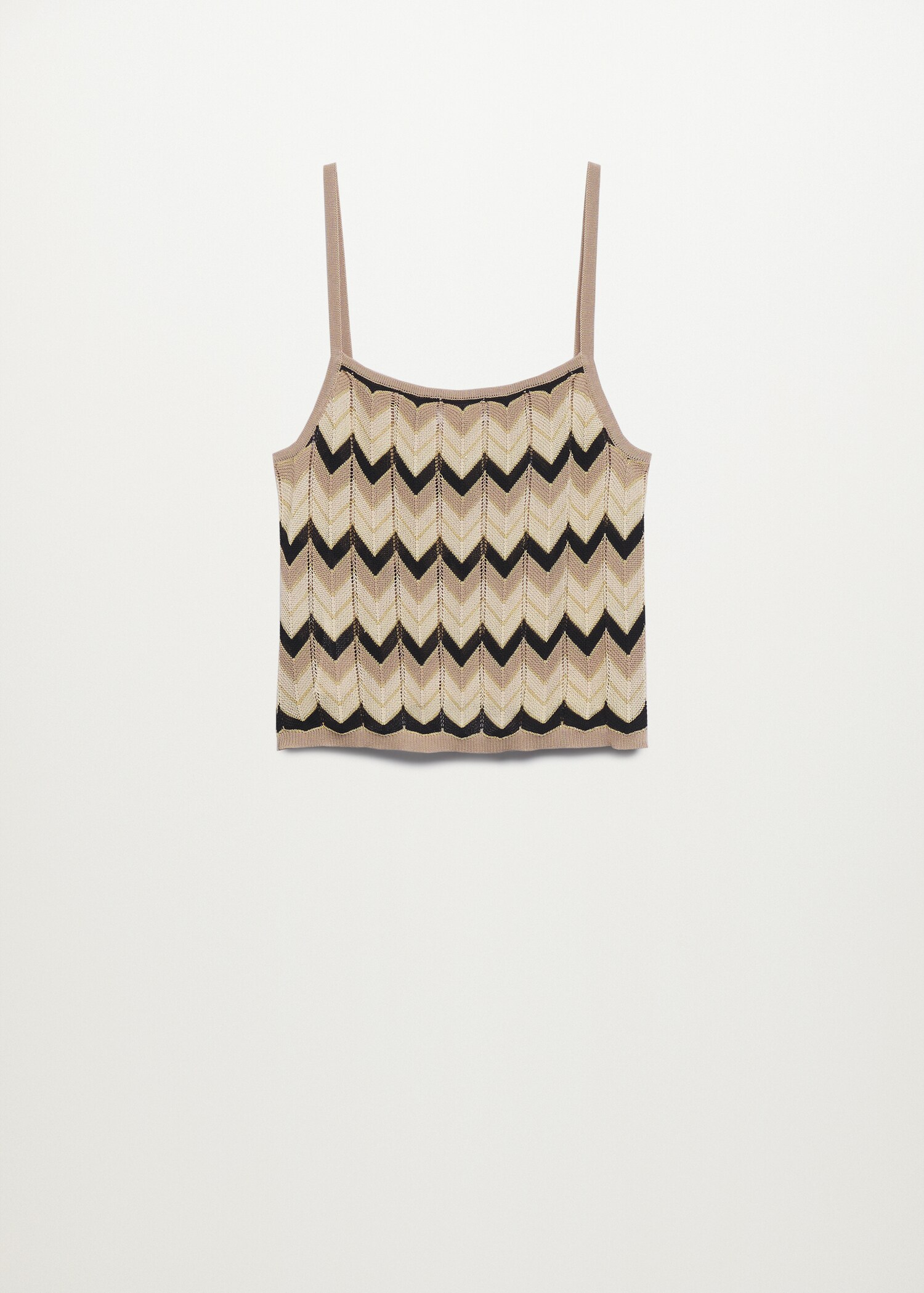 Openwork knit top - Article without model