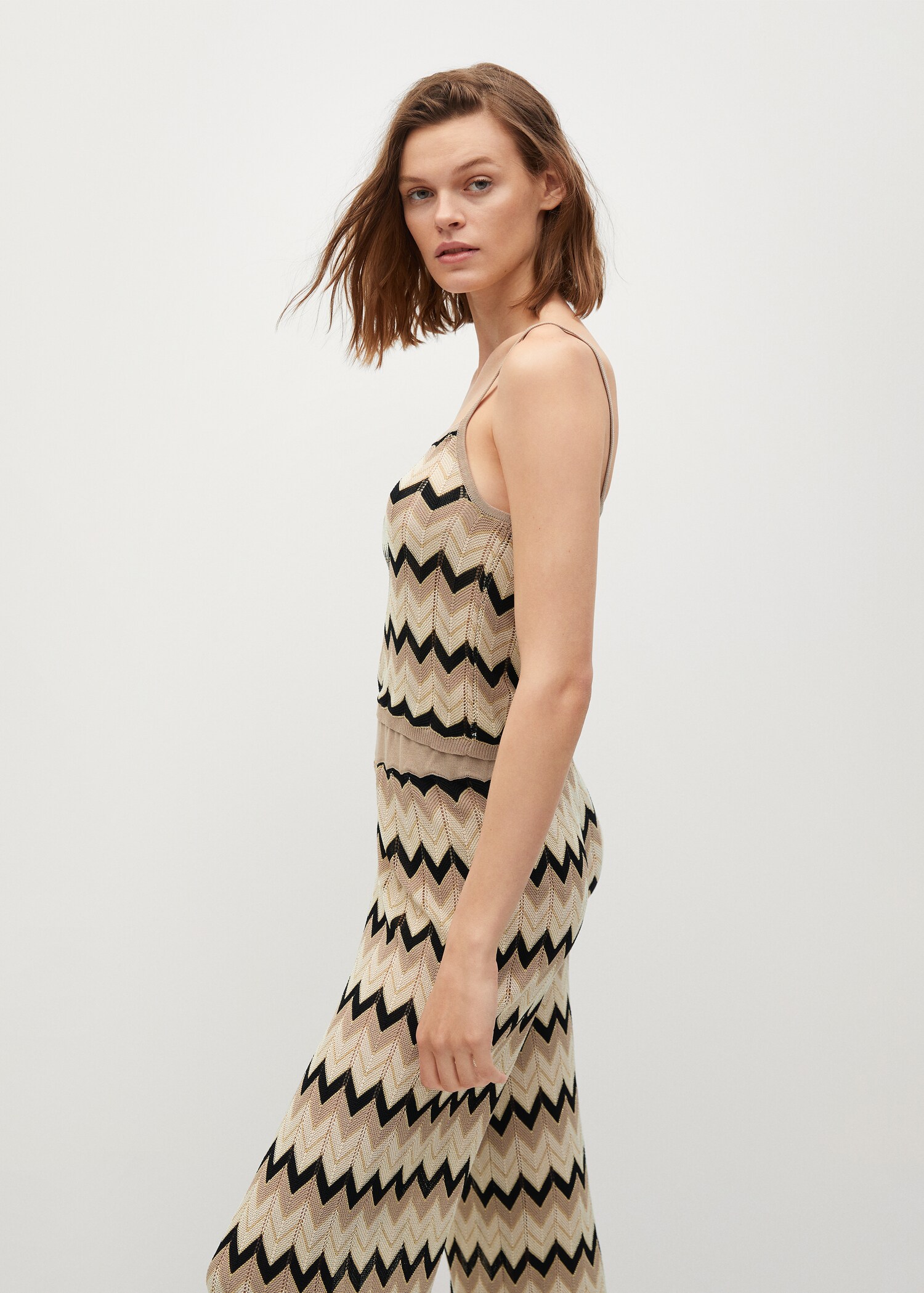 Openwork knit top - Details of the article 1