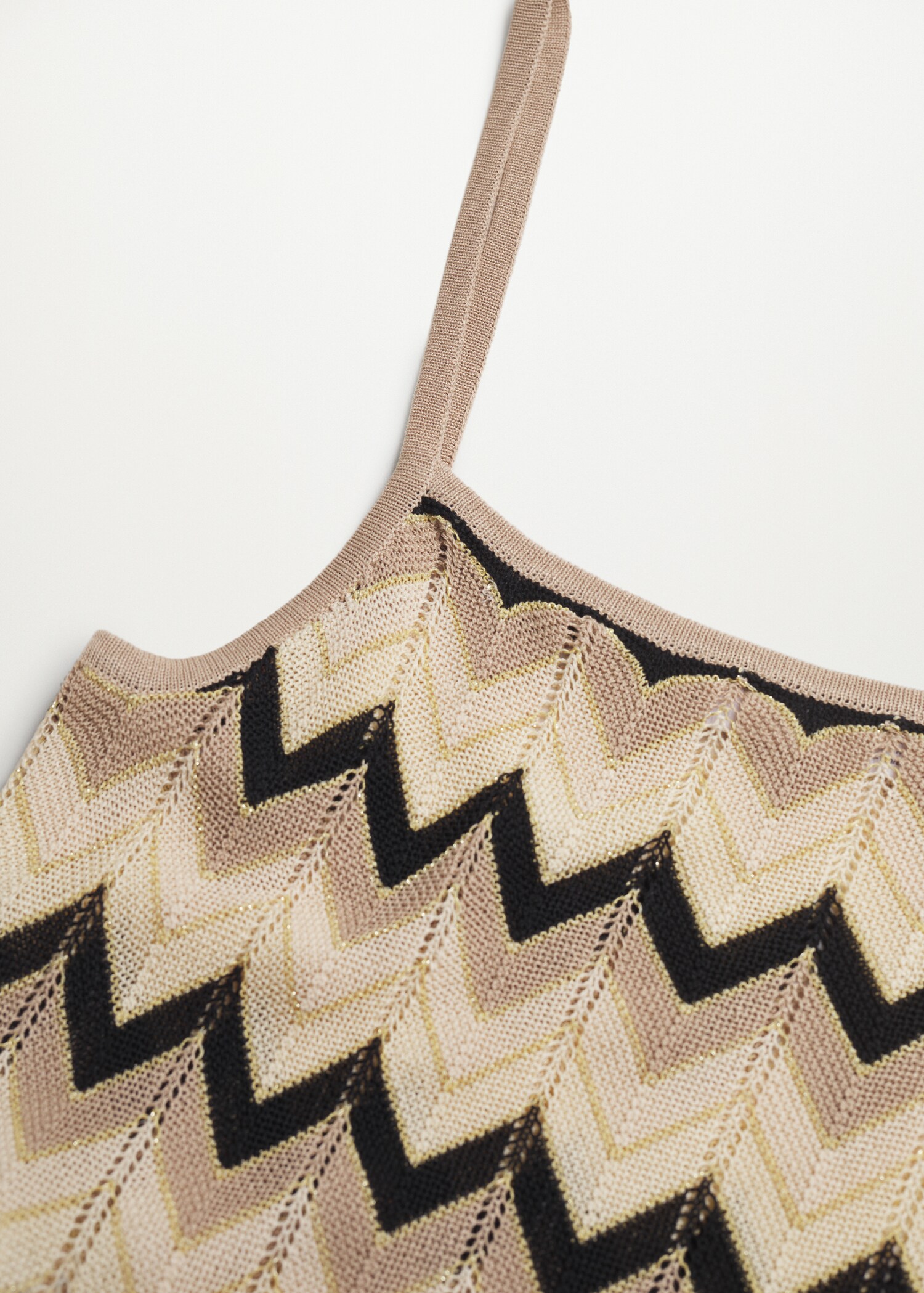 Openwork knit top - Details of the article 8