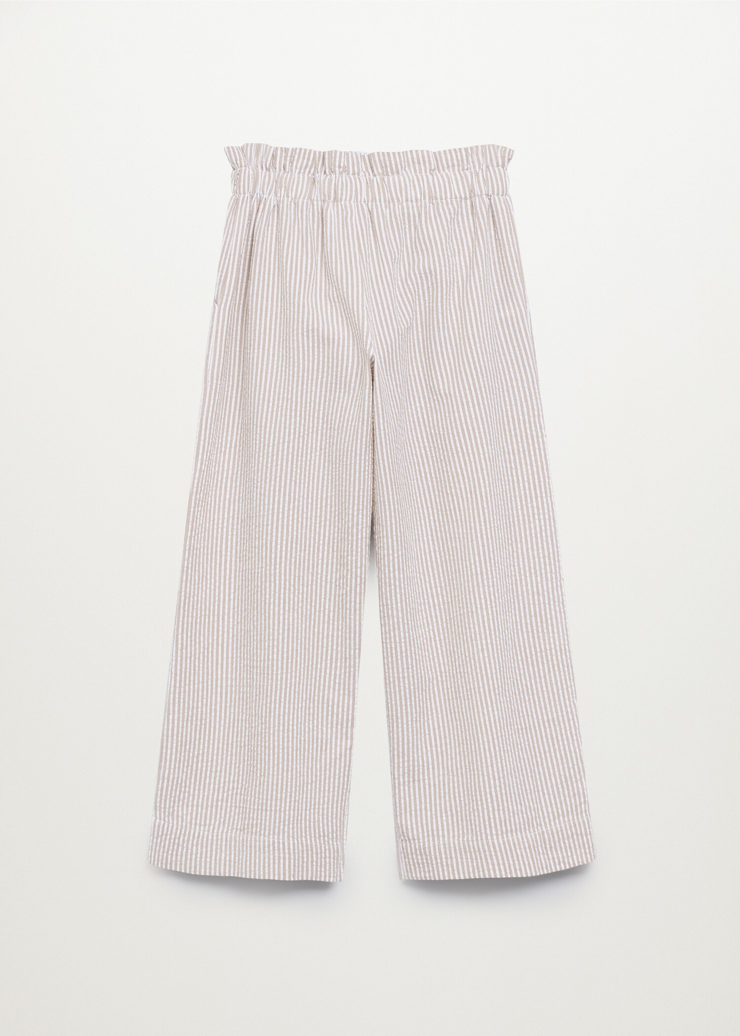 Culotte stripes trousers - Reverse of the article