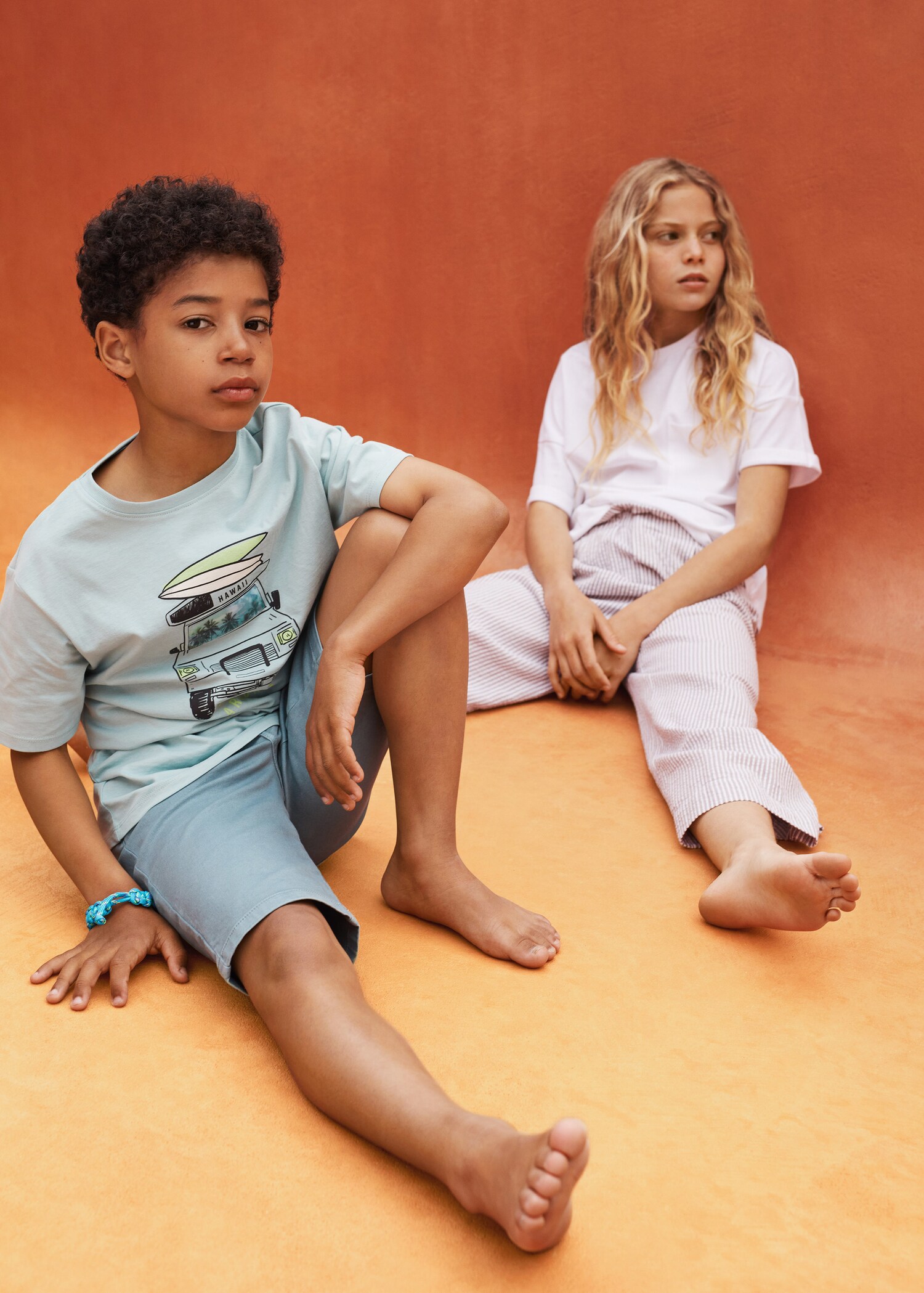 Culotte stripes trousers - Details of the article 5