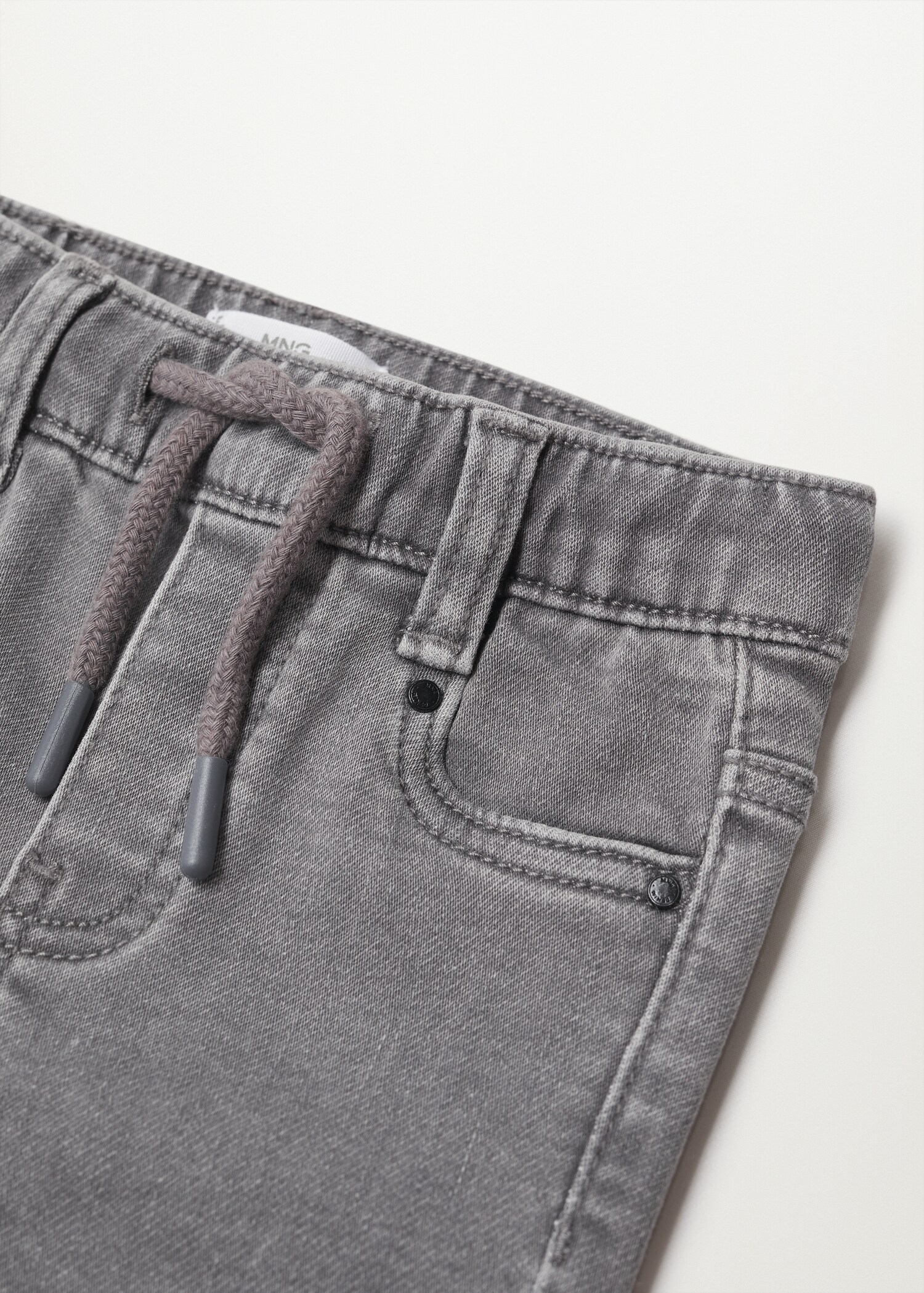 Jeans cintura elástica cordón - Detalle del artículo 8