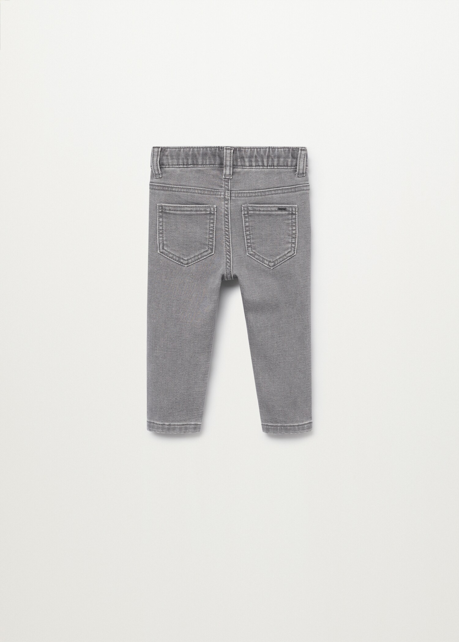 Jeans cintura elástica cordón - Reverso del artículo