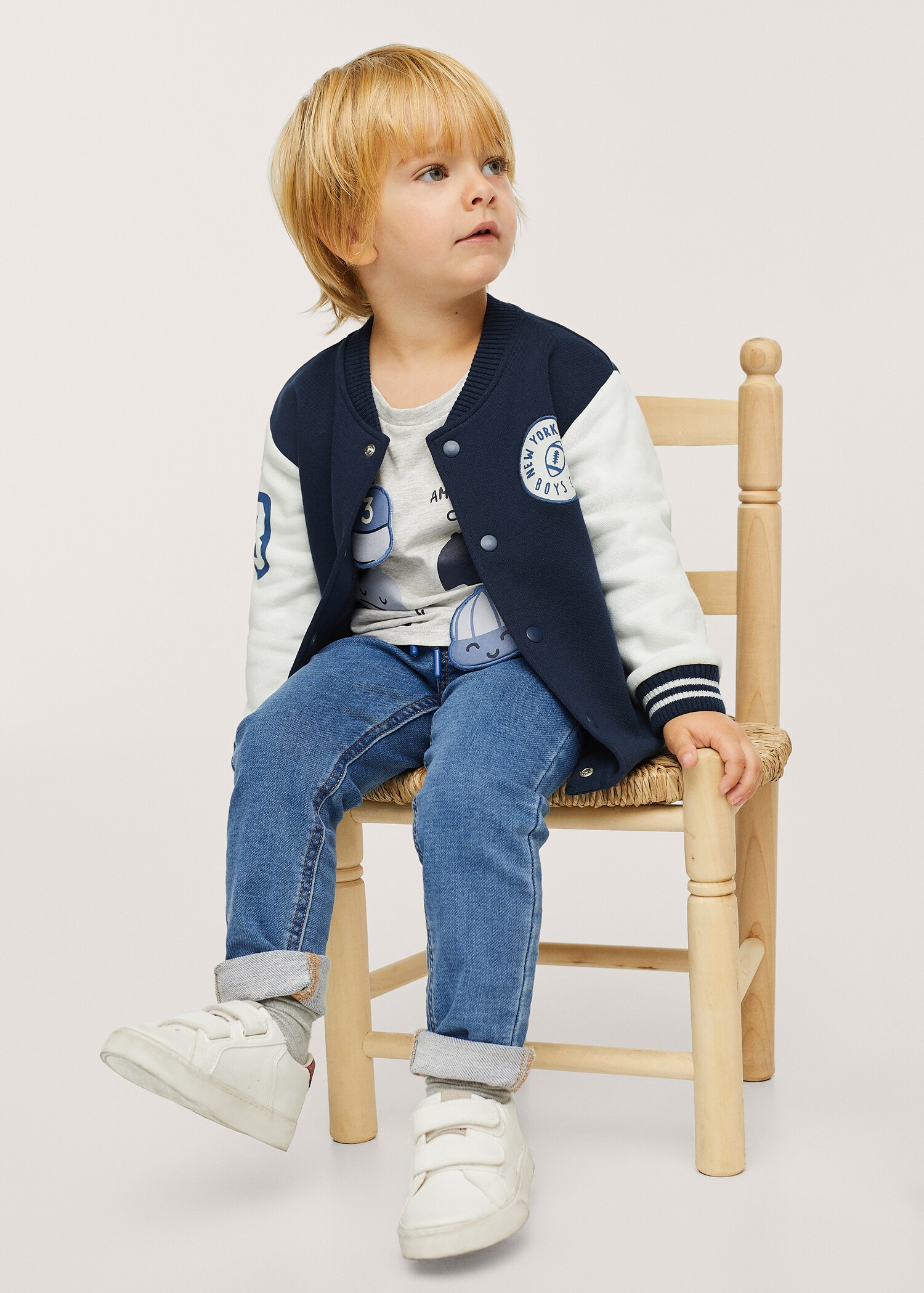 Jeans cintura elástica cordón - Plano medio
