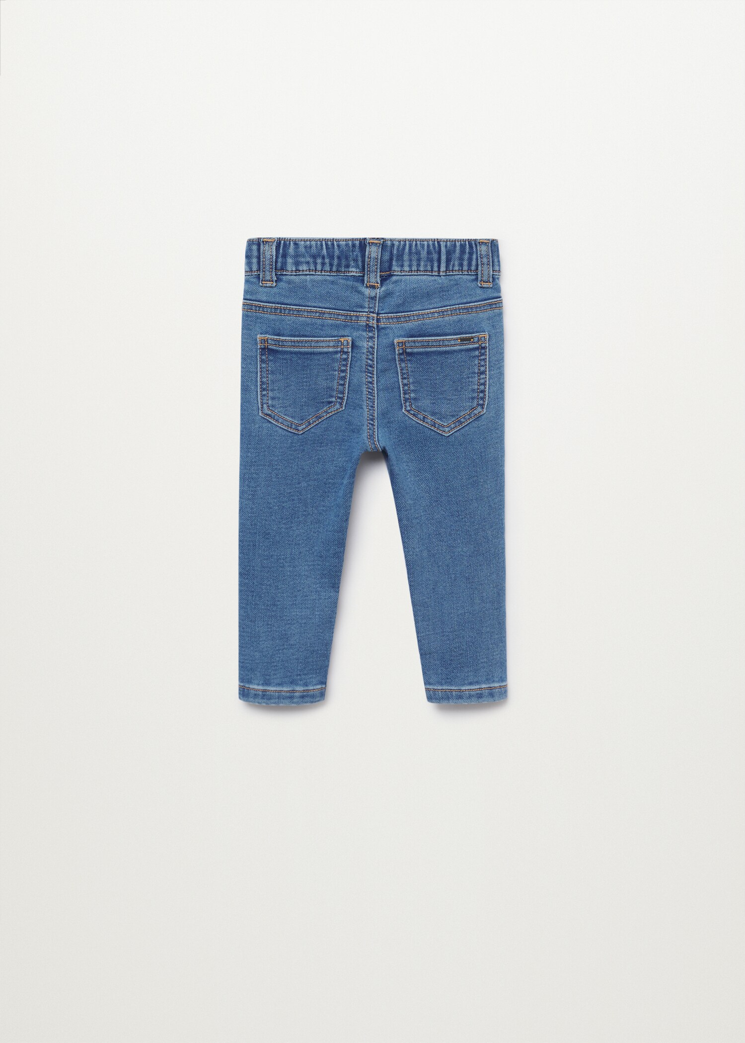 Jeans cintura elástica cordón - Reverso del artículo