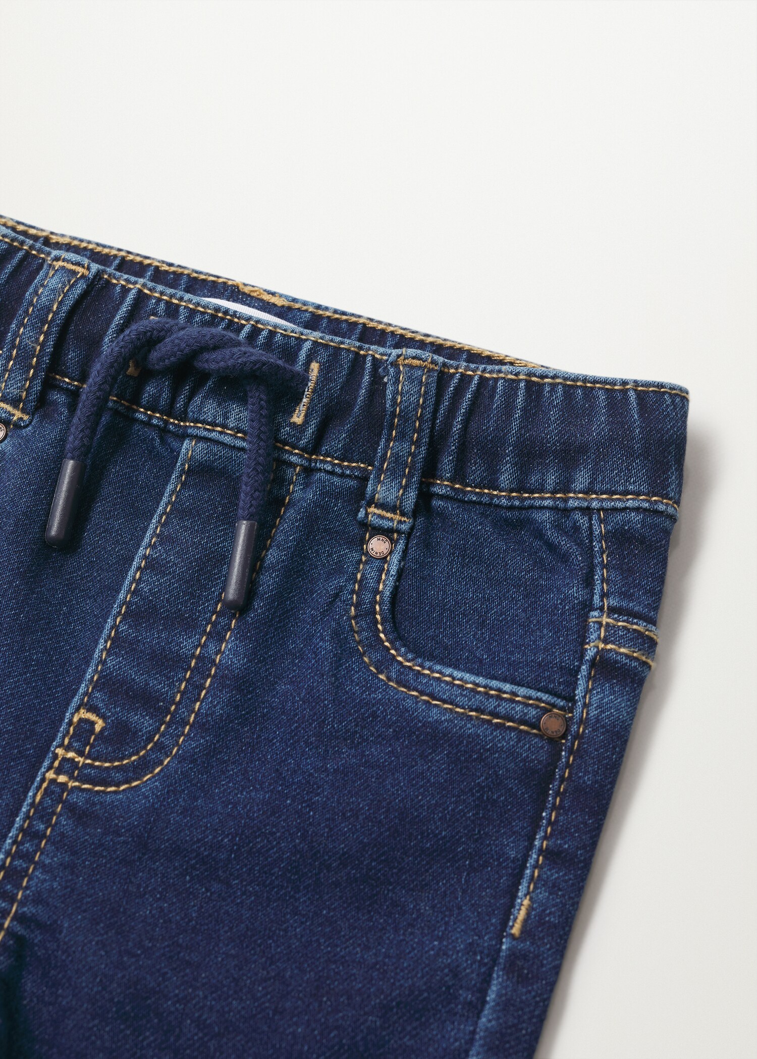 Jeans cintura elástica cordón - Detalle del artículo 7