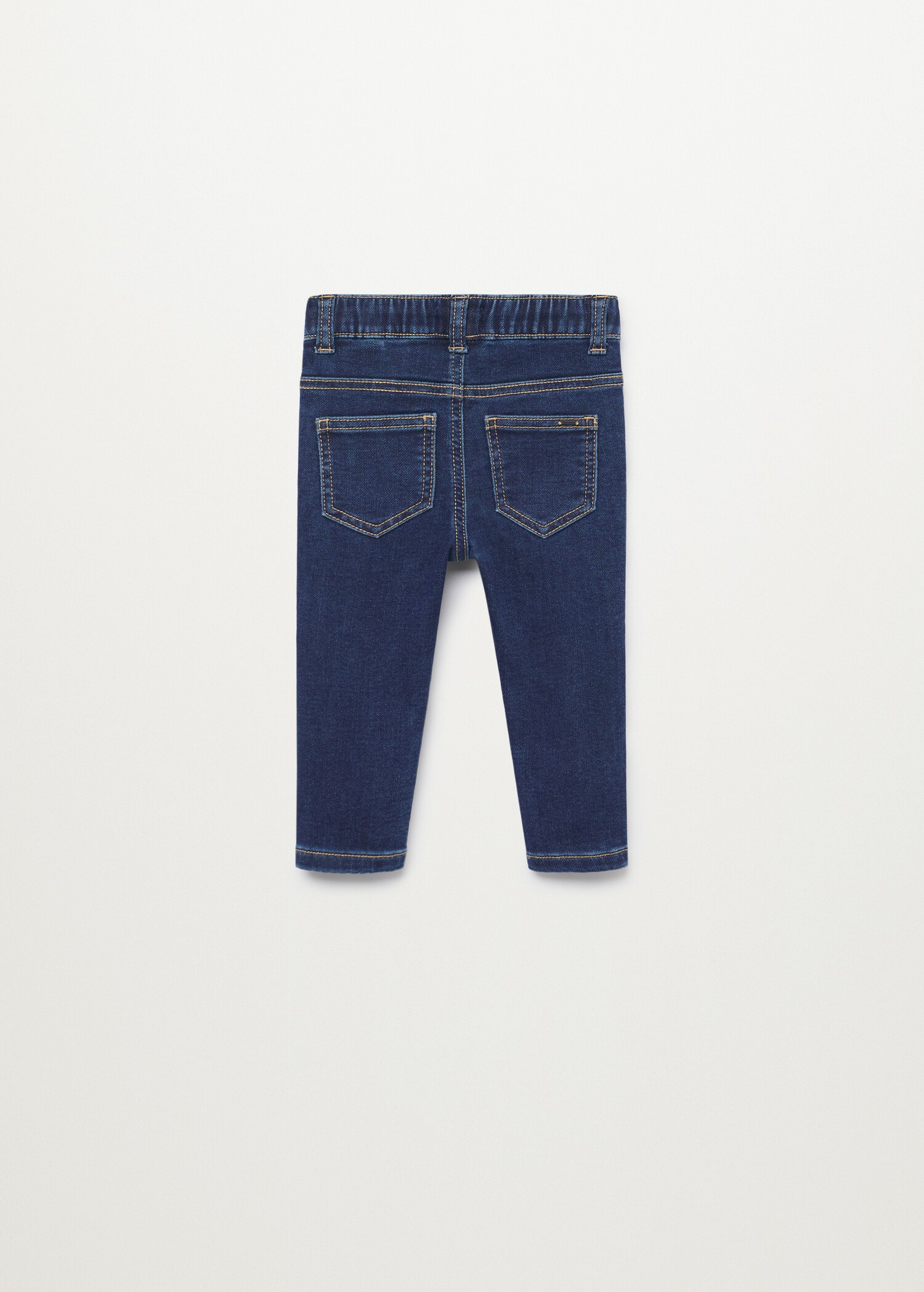 Jeans cintura elástica cordón - Reverso del artículo
