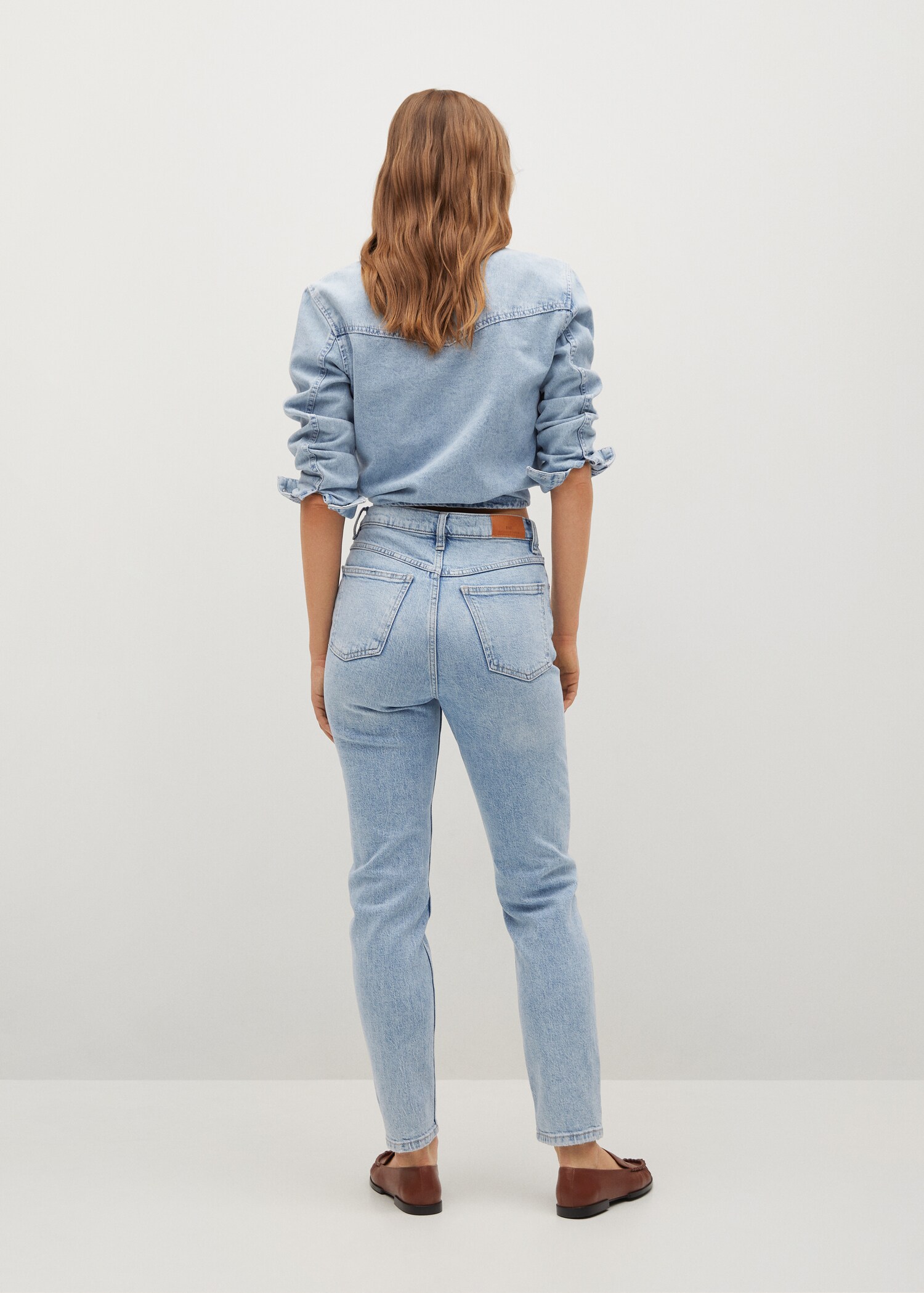 Mom elastic jeans - Reverse of the article