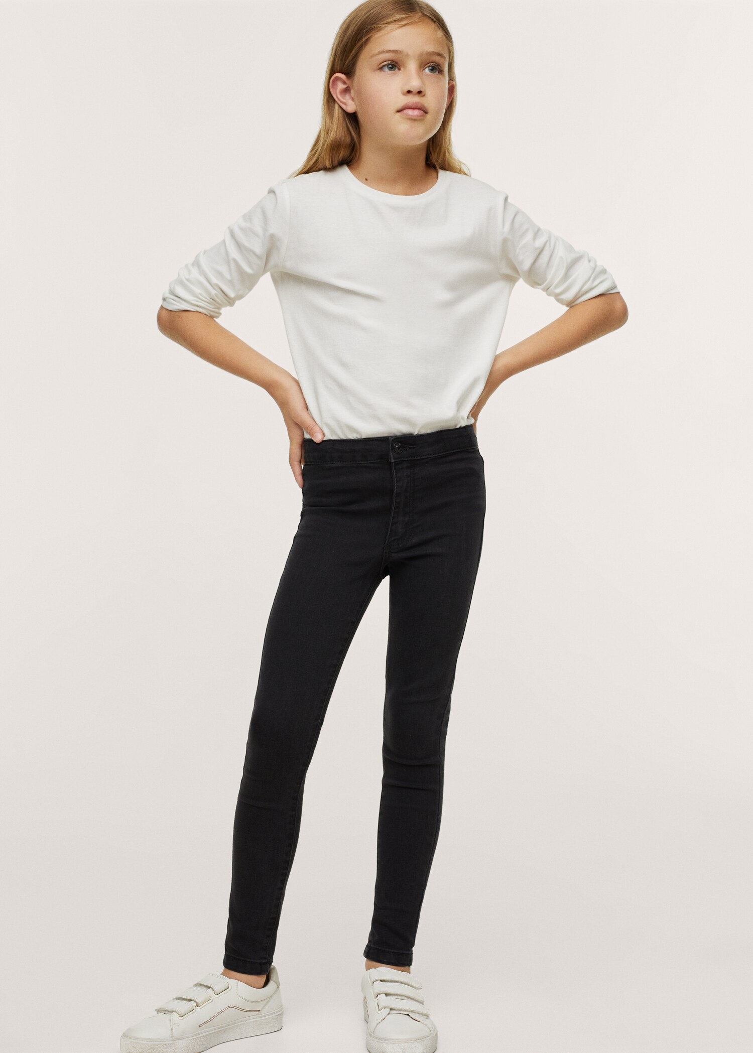 Jeans super skinny - Plano medio