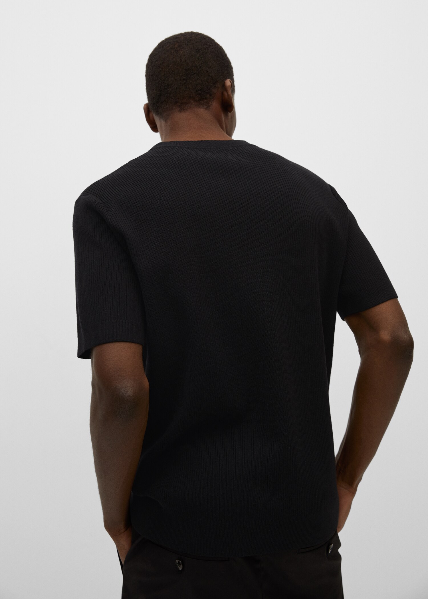 Camiseta punto algodón modal - Detalle del artículo 3