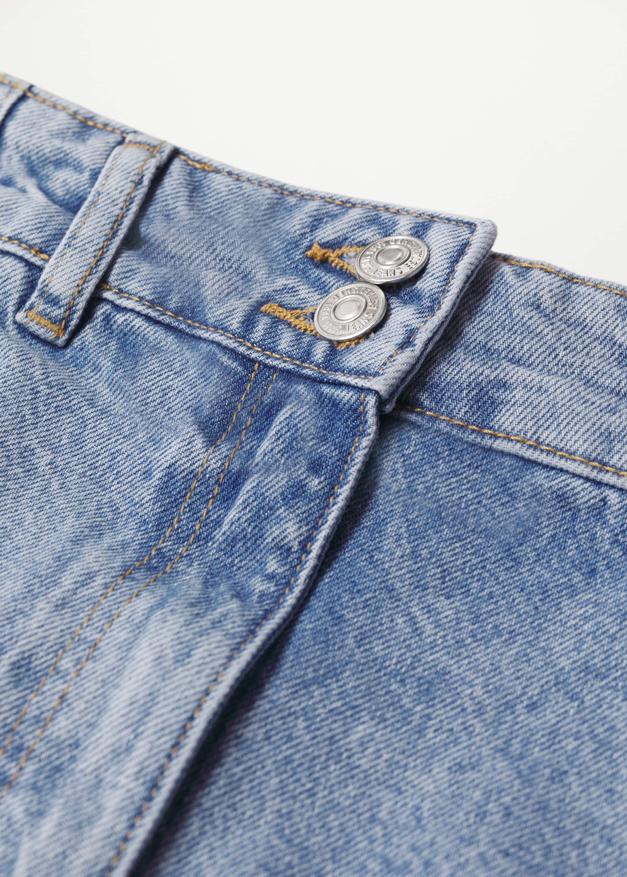 Pocket denim miniskirt - Details of the article 8