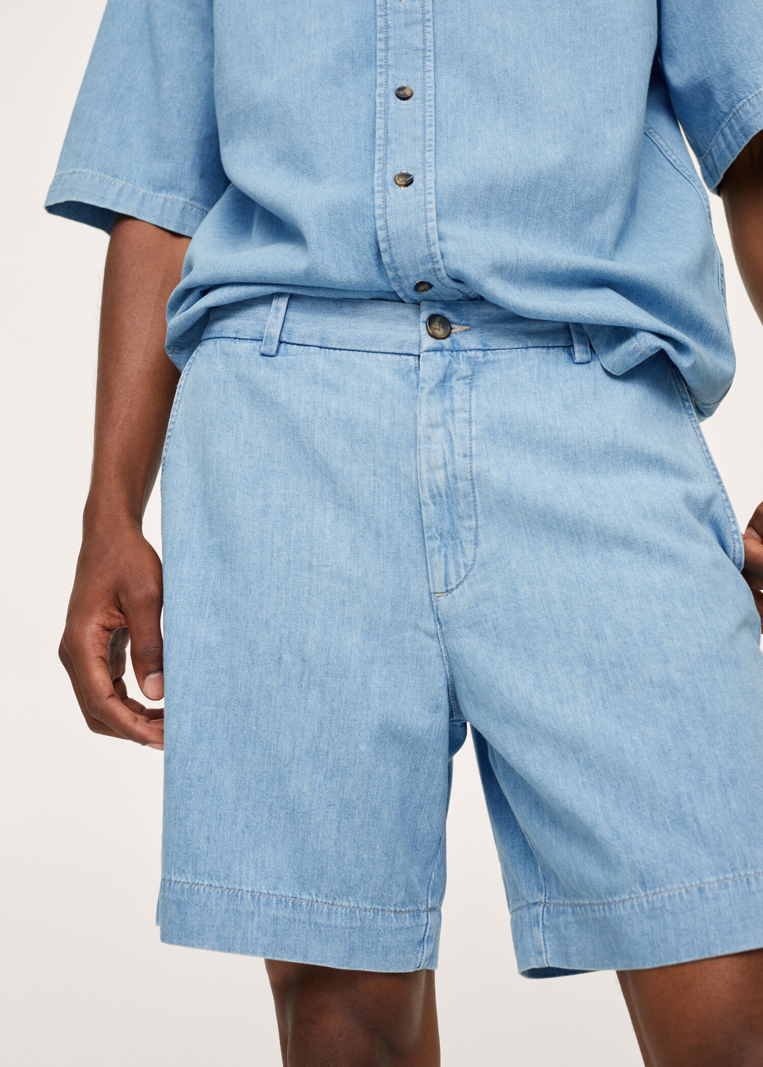 Bermudas denim relaxed  - Detalle del artículo 1