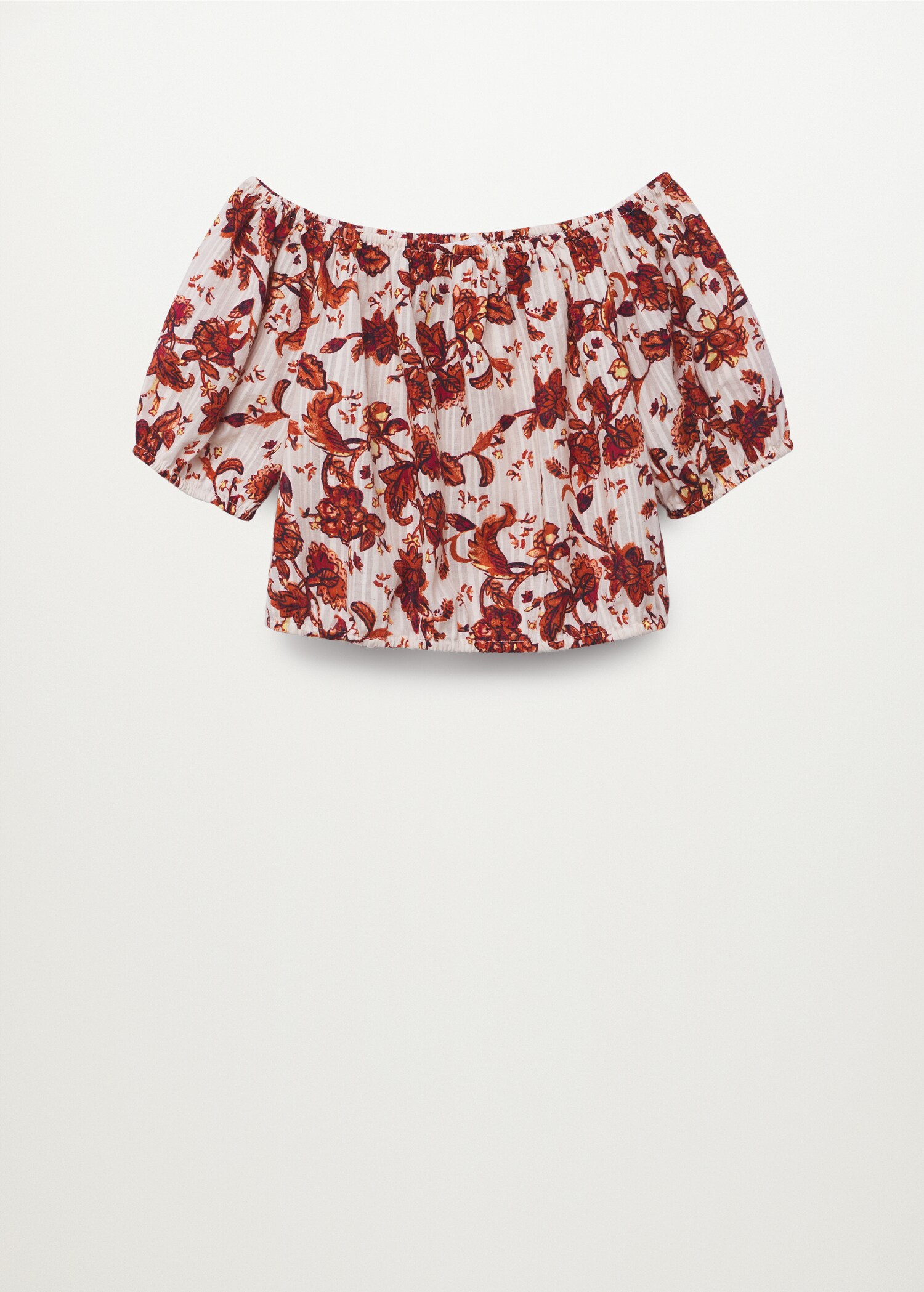 Blusa algodón estampada - Artículo sin modelo