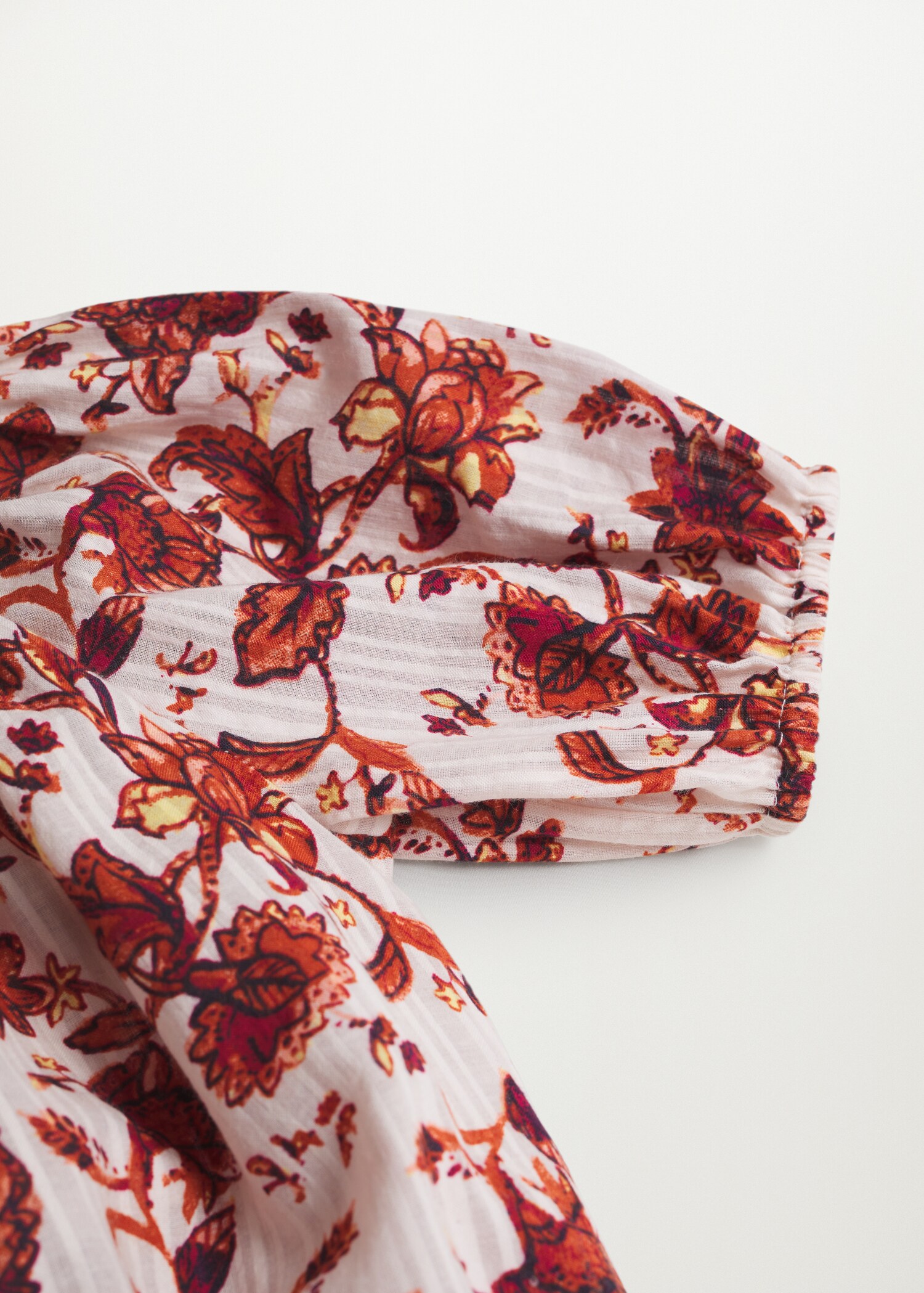 Blusa algodón estampada - Detalle del artículo 8