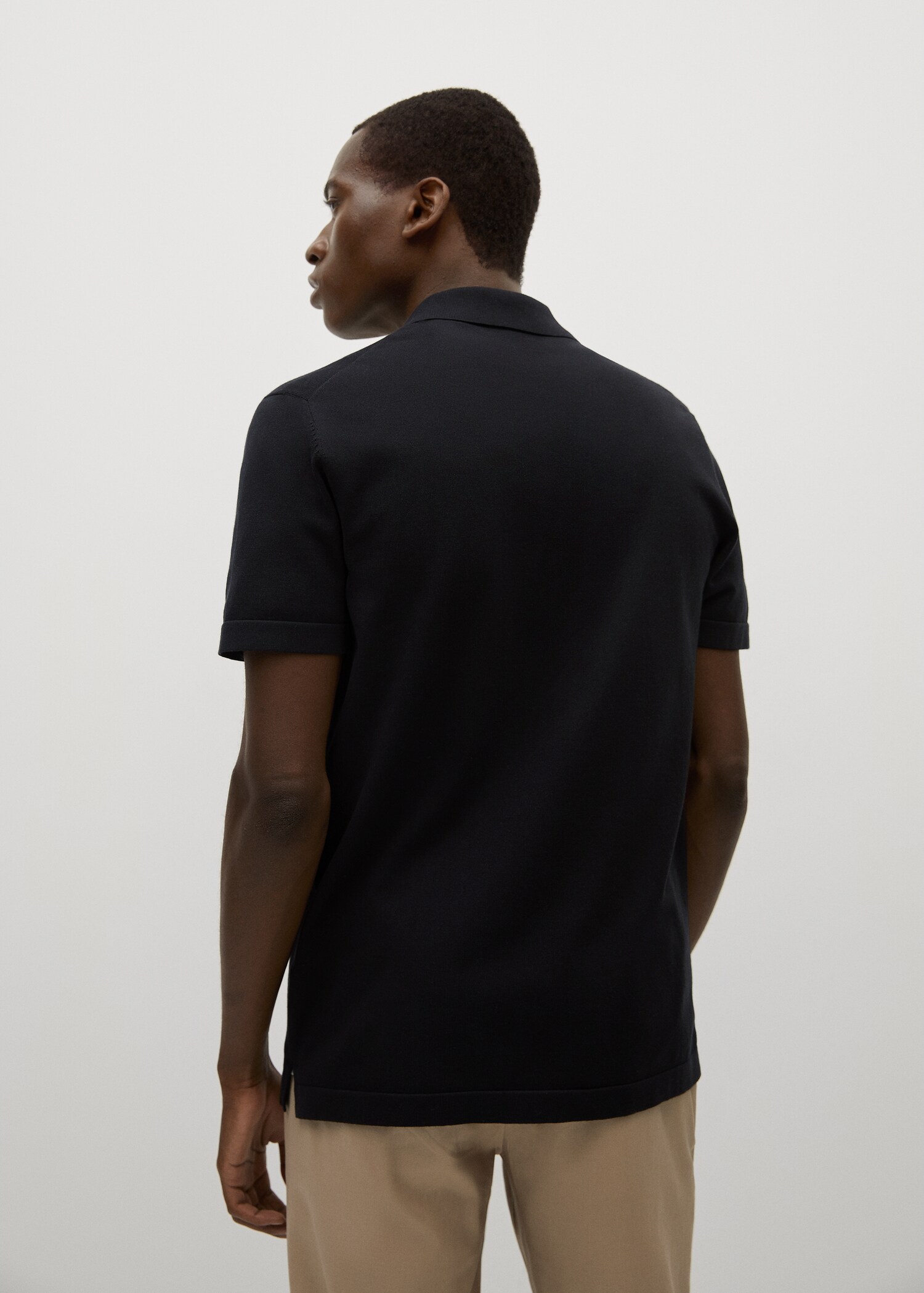 Camisa regular fit punto - Reverso del artículo