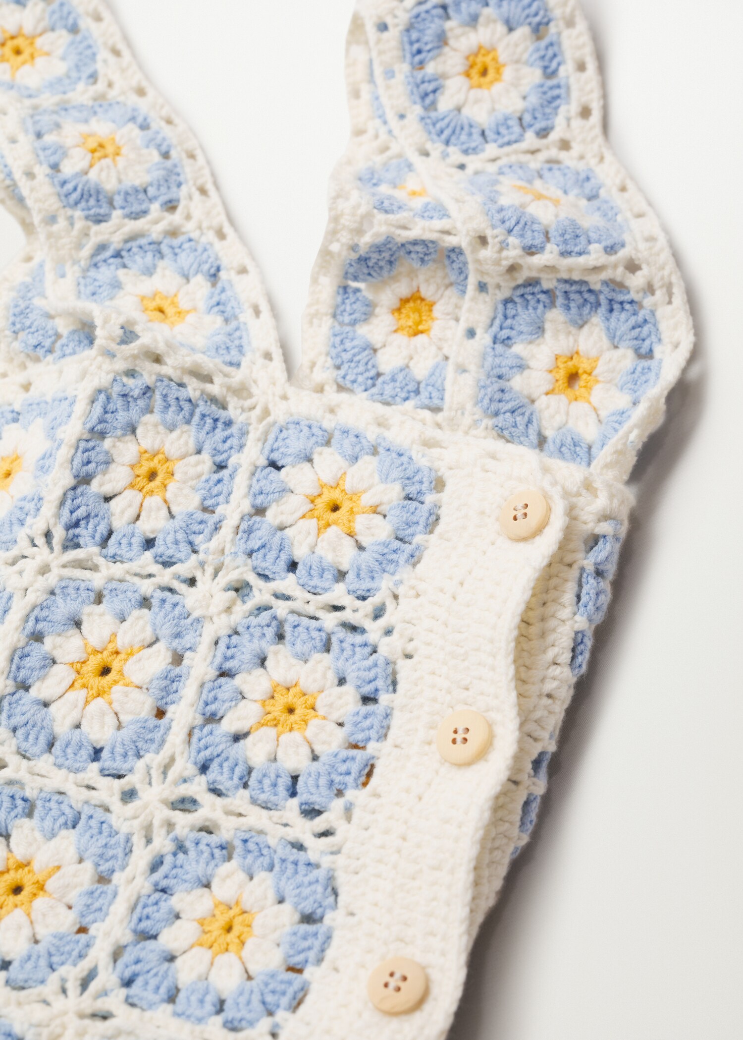 Top crochet fait main marguerites - Détail de l'article 8