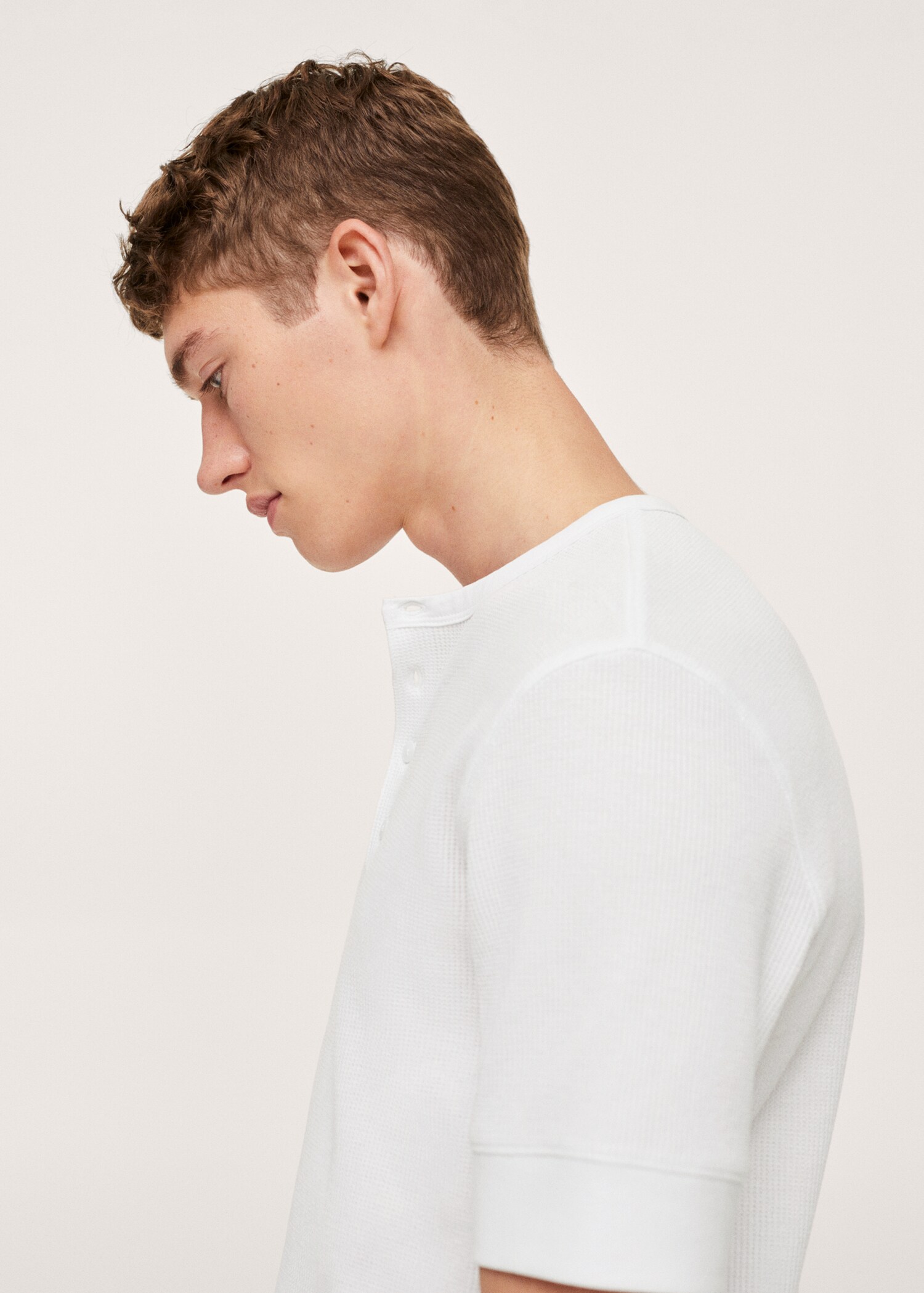 Henleyshirt aus Strick - Detail des Artikels 2