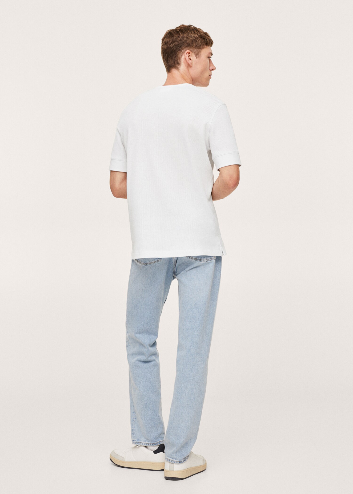 Henleyshirt aus Strick - Rückseite des Artikels