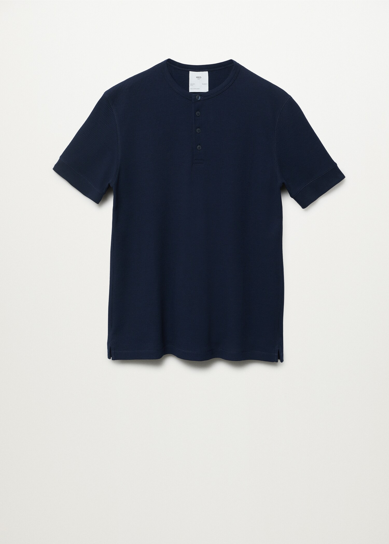 Henleyshirt aus Strick - Artikel ohne Model