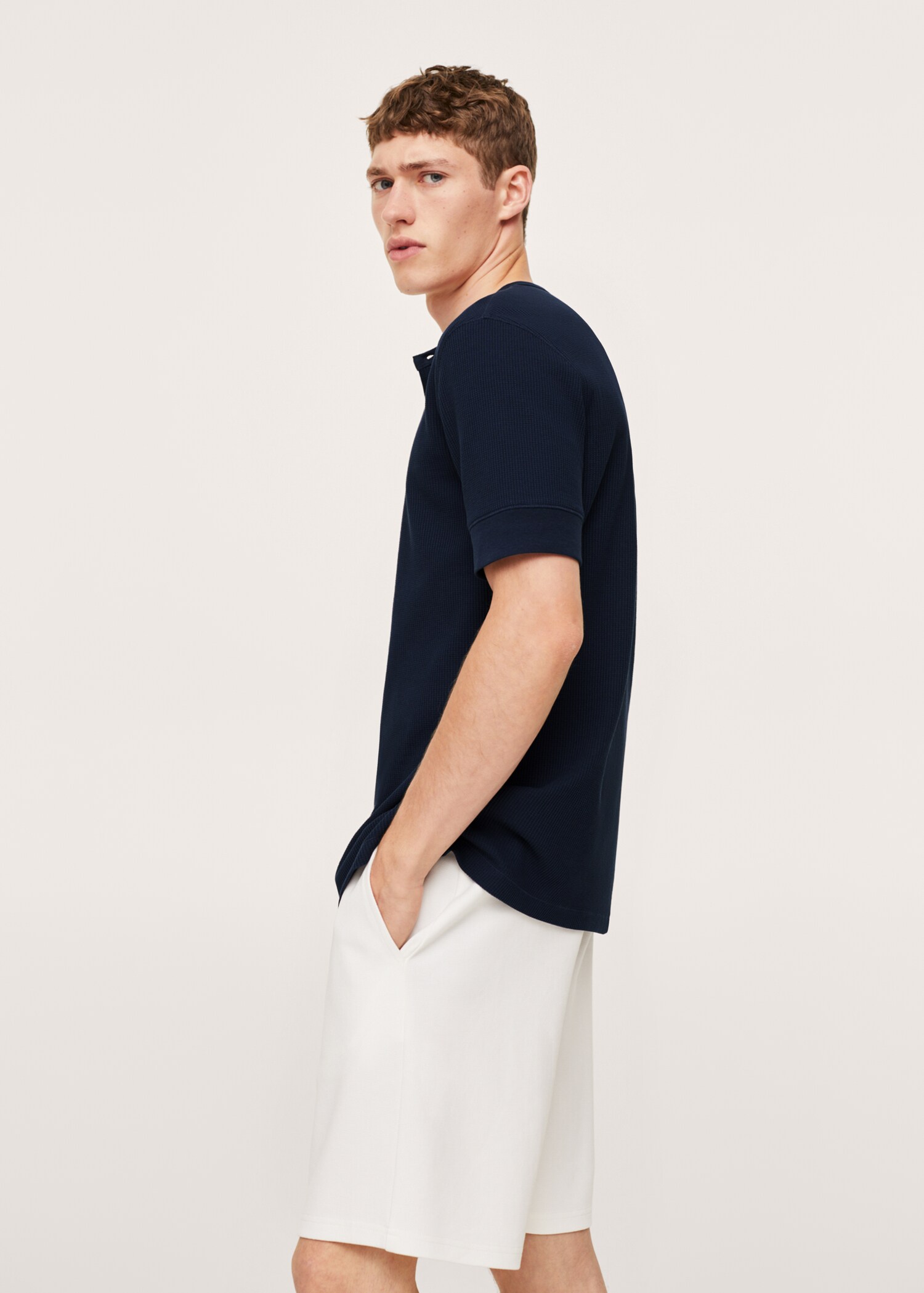 Henleyshirt aus Strick - Detail des Artikels 2