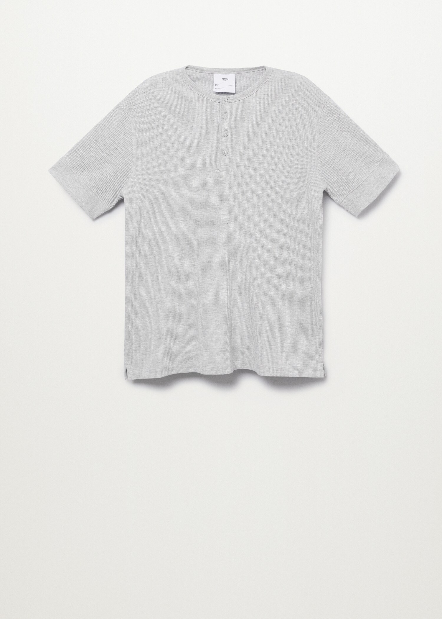 Henleyshirt aus Strick - Artikel ohne Model