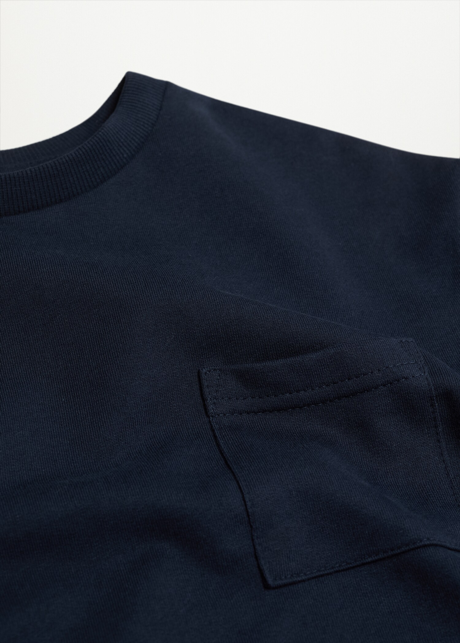 Sweat-shirt coton à poche - Détail de l'article 8