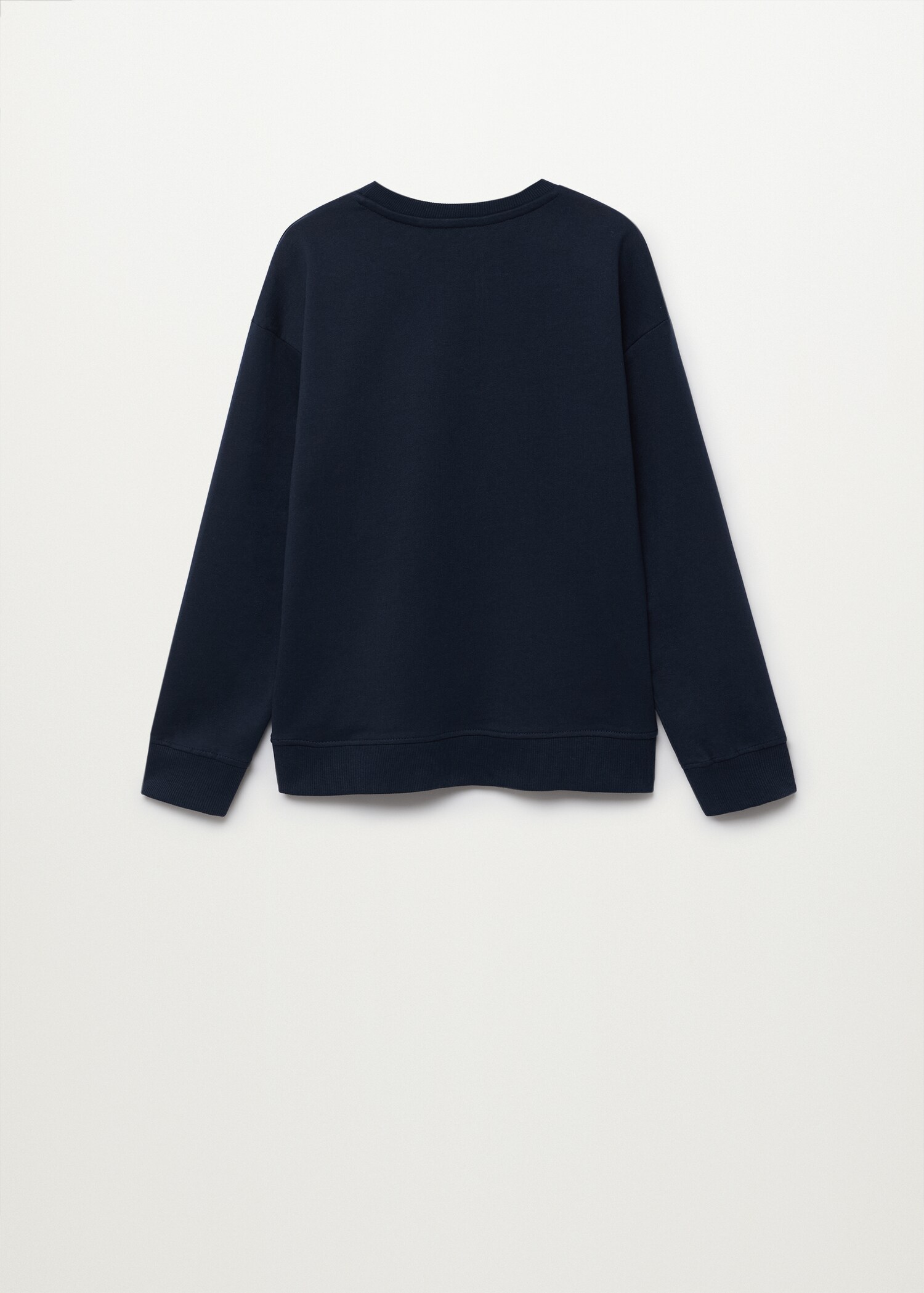 Sweat-shirt coton à poche - Verso de l’article