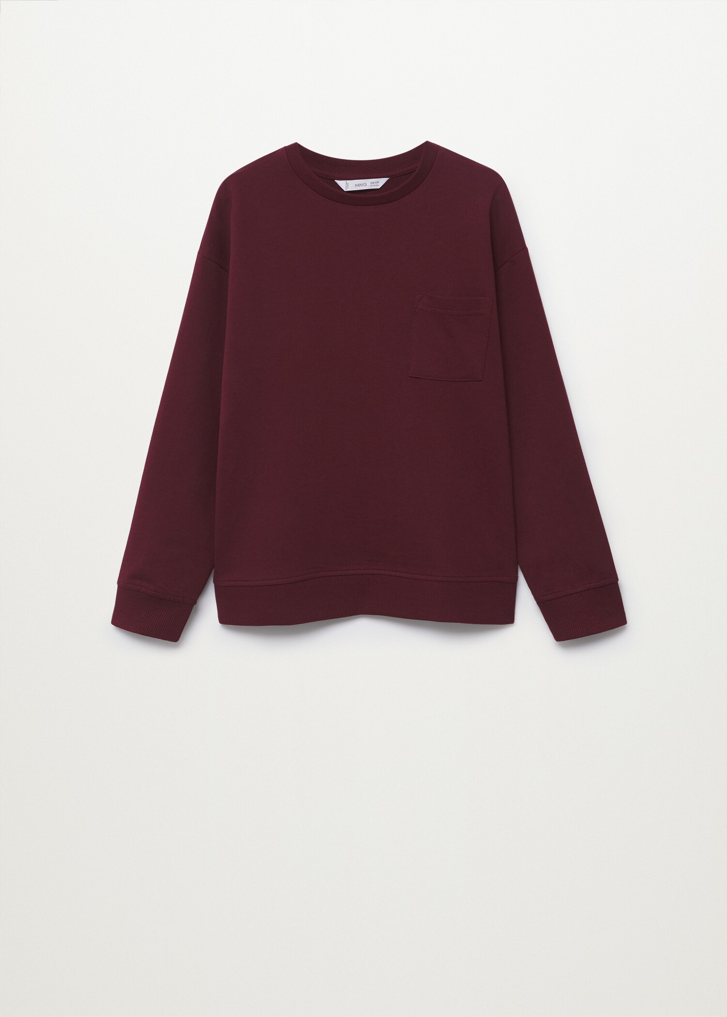 Sweat-shirt coton à poche - Article sans modèle
