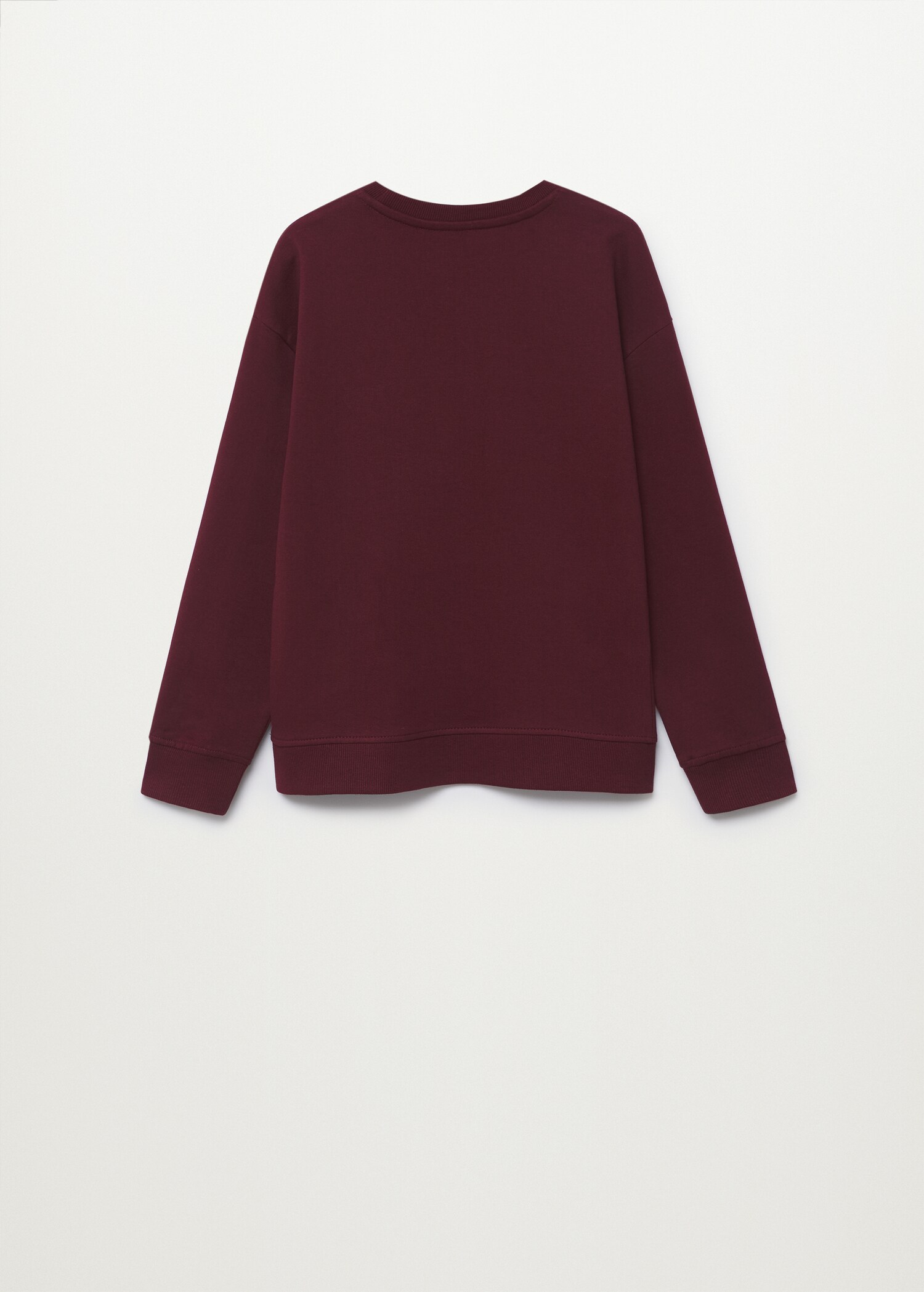 Sweat-shirt coton à poche - Verso de l’article