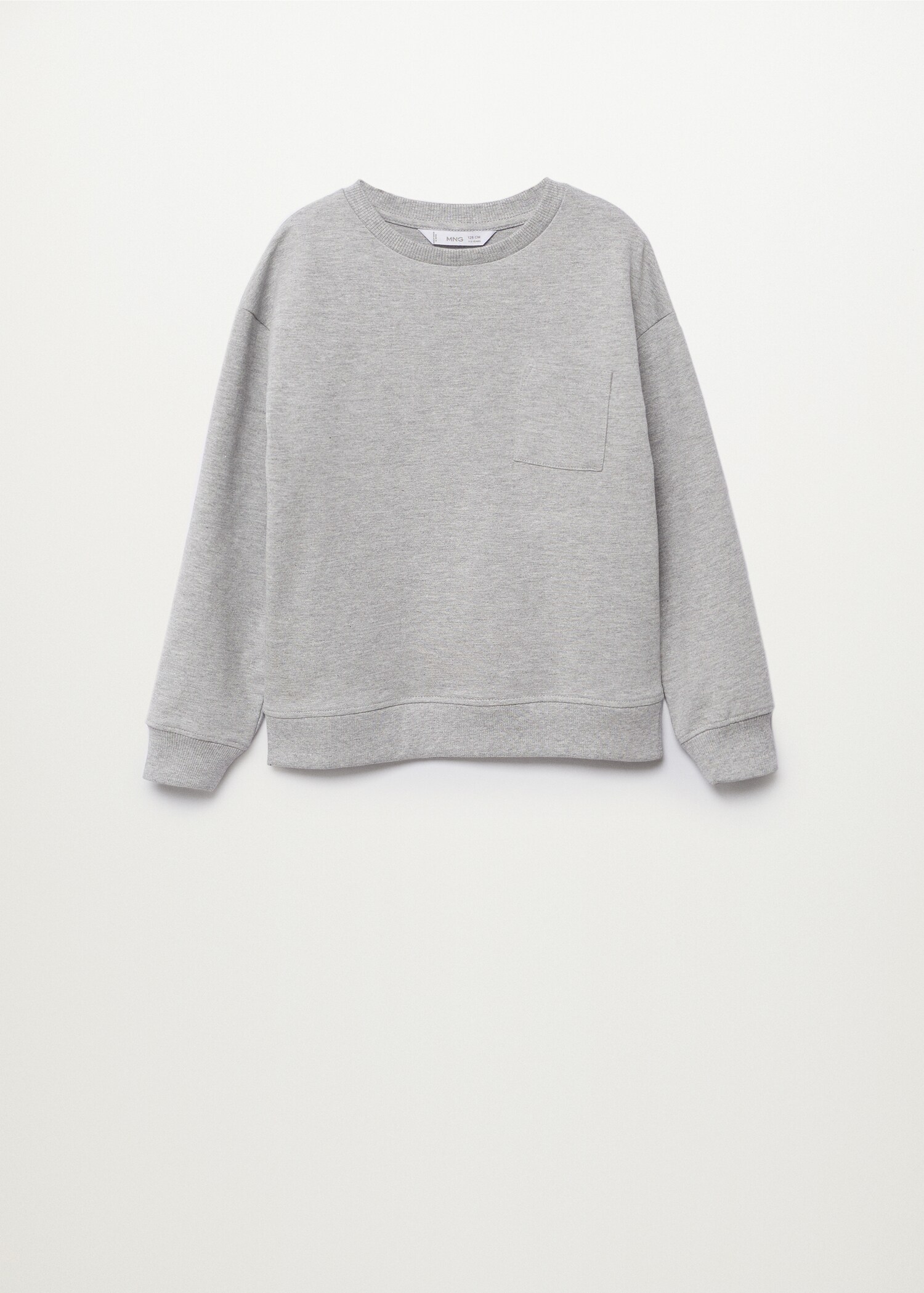 Sweat-shirt coton à poche - Article sans modèle