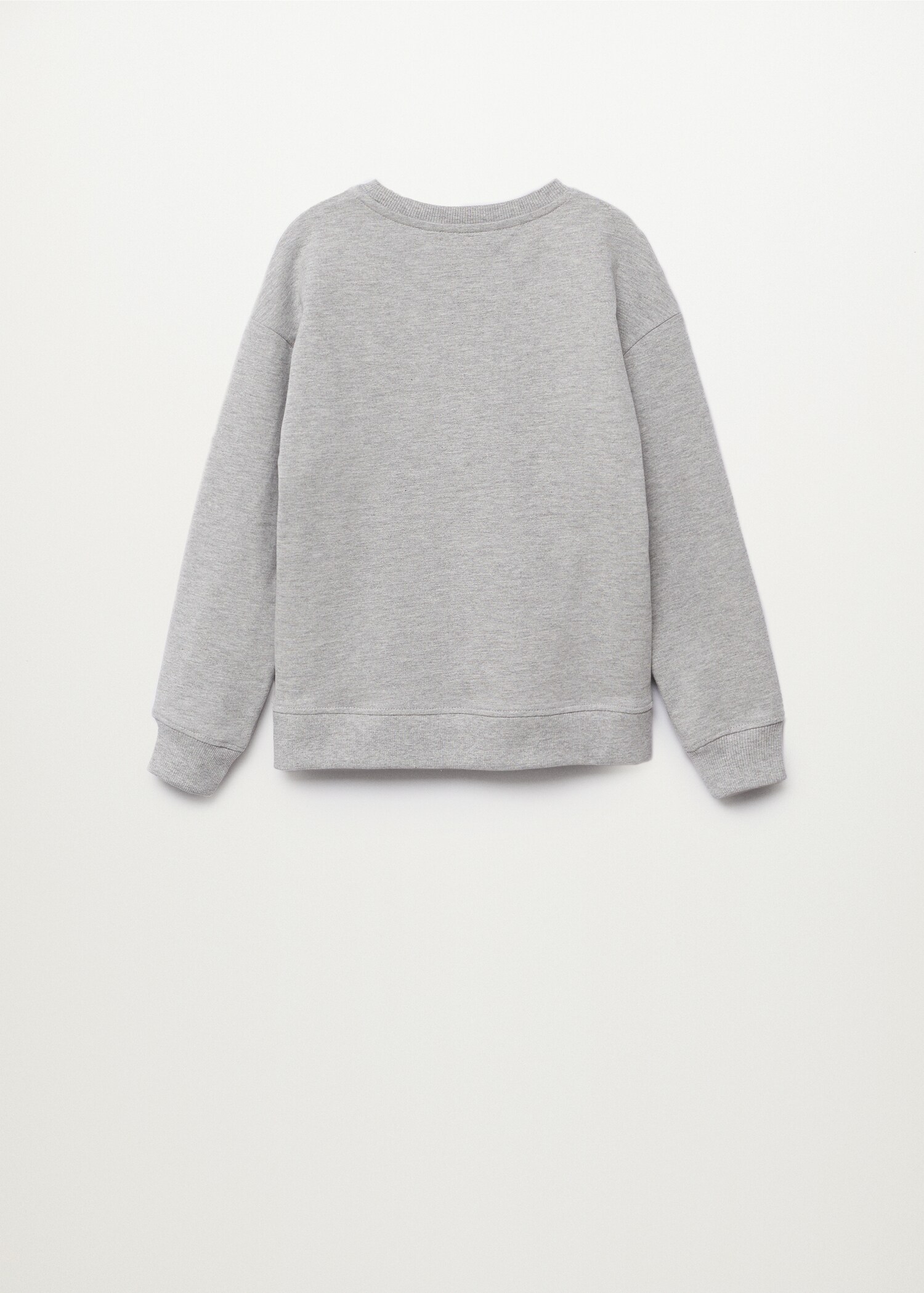 Sweat-shirt coton à poche - Verso de l’article