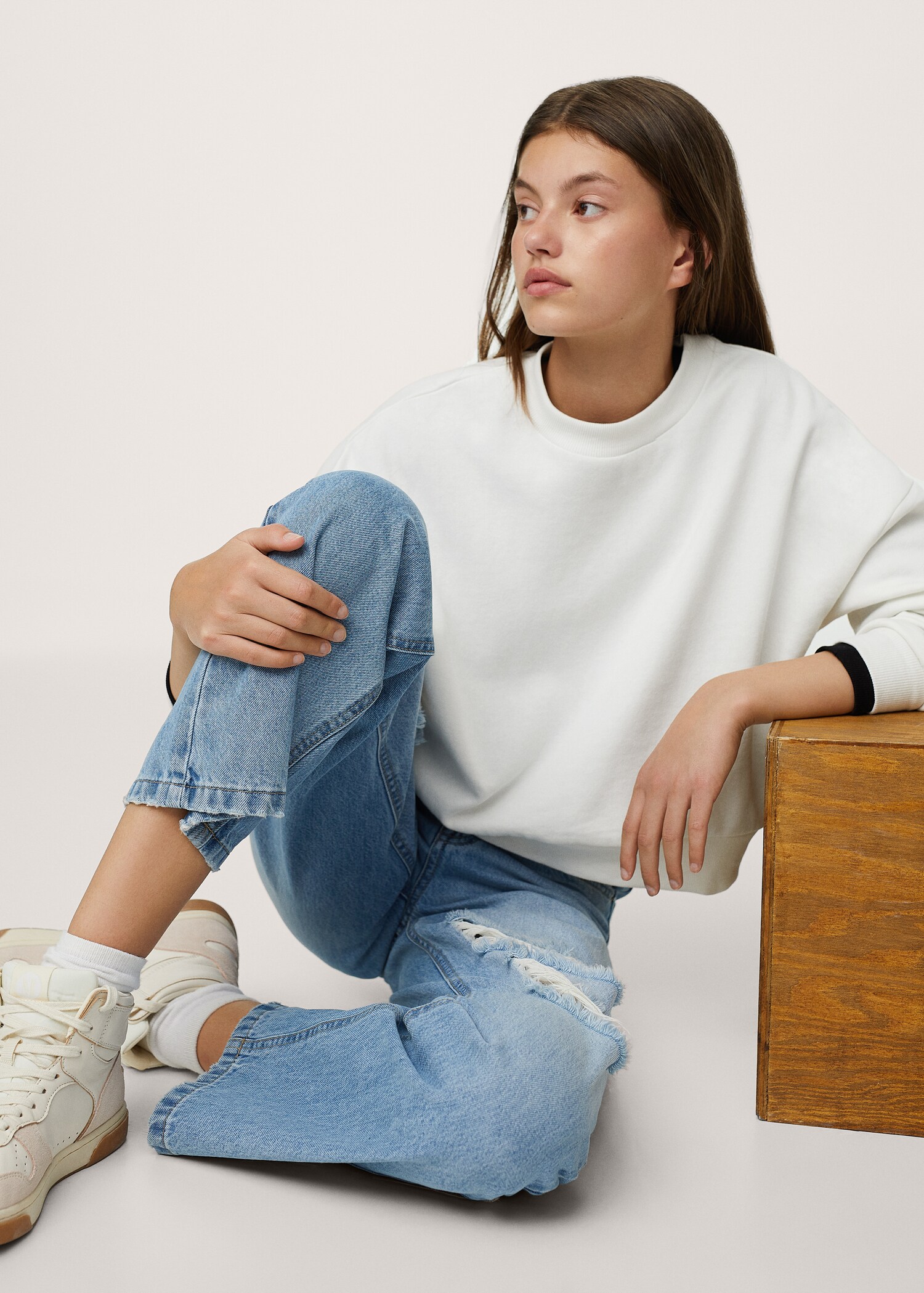 Mikina crop oversize - Detail zboží 1