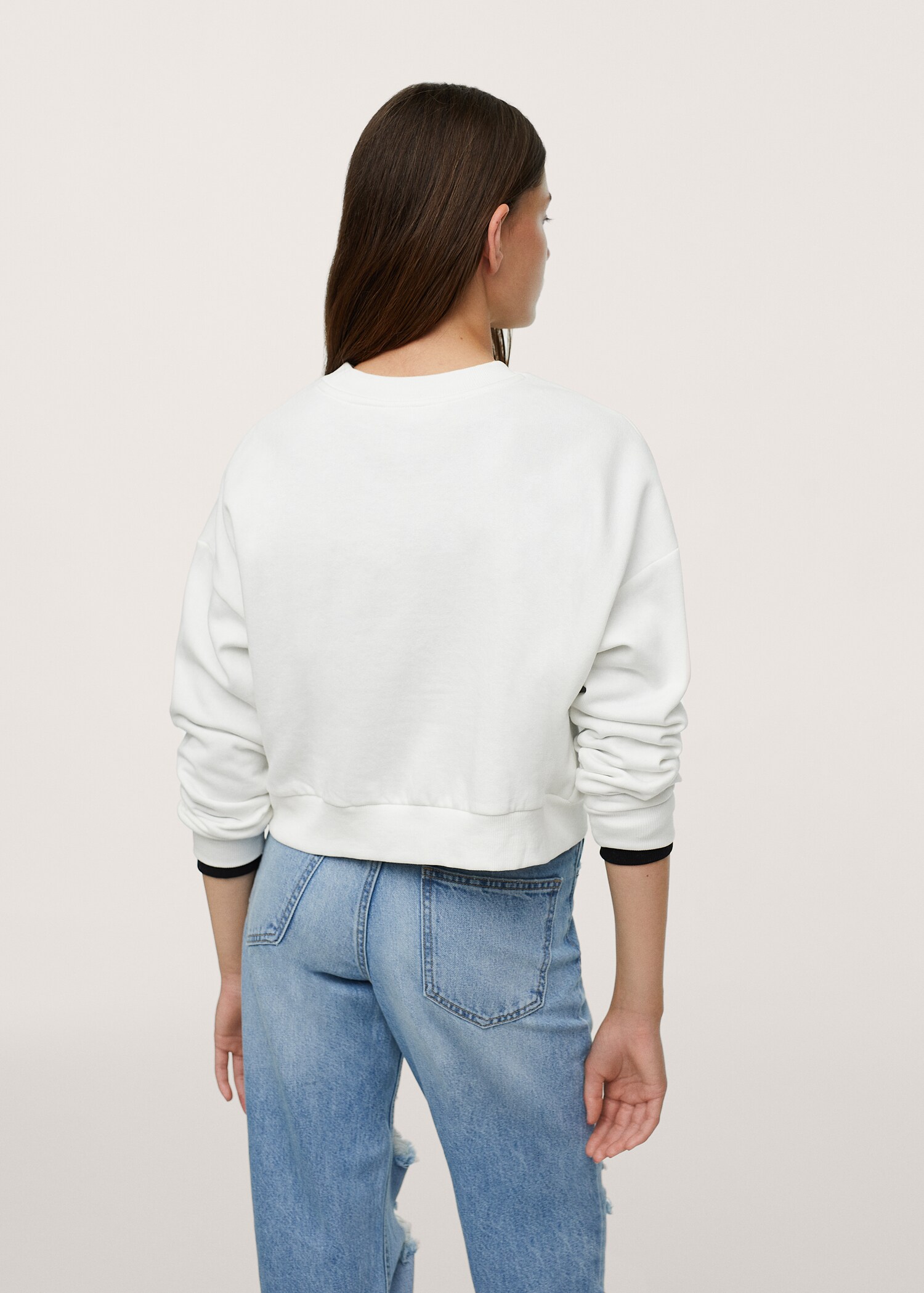 Mikina crop oversize - Detail zboží 2