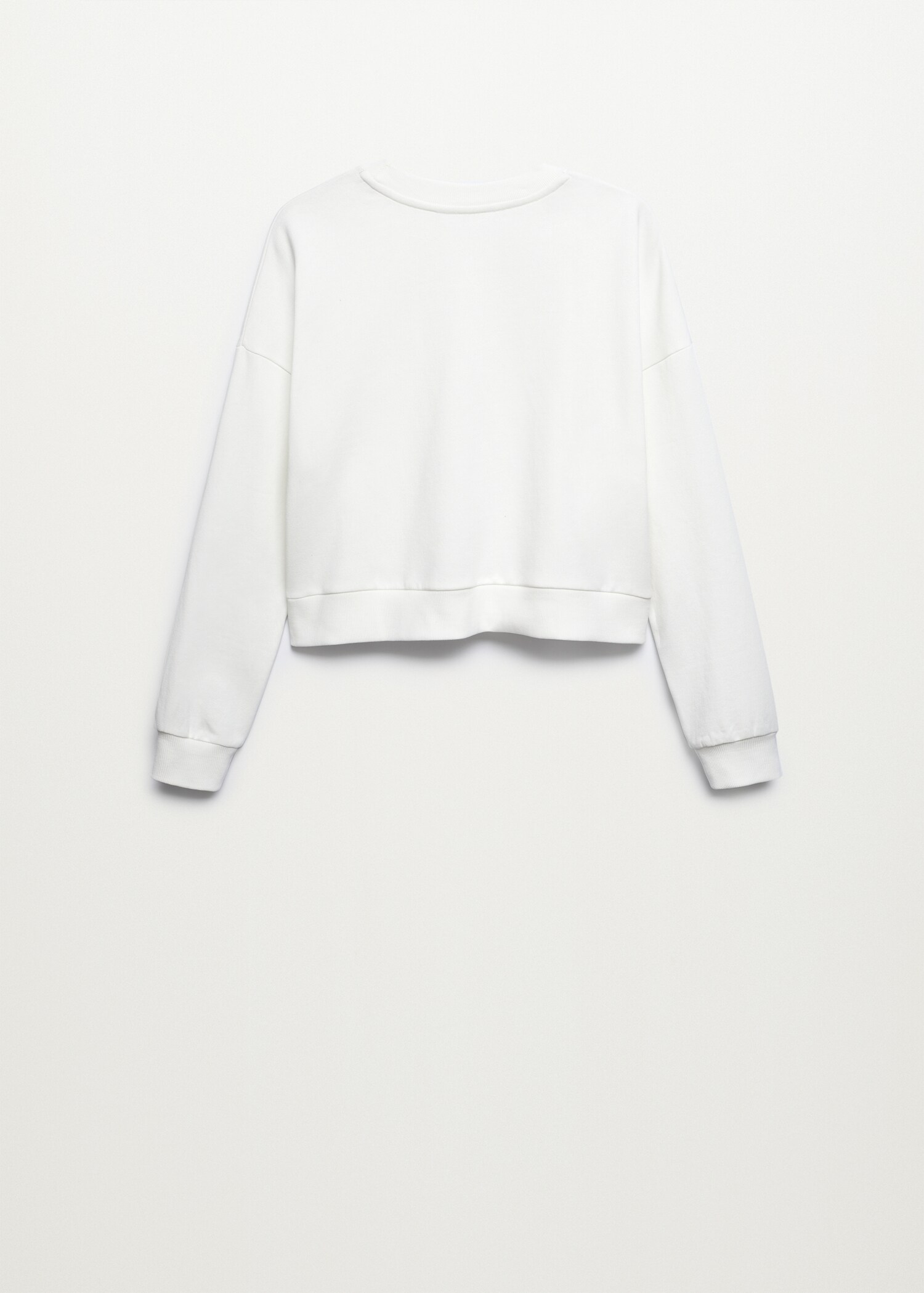 Mikina crop oversize - Zadní strana zboží