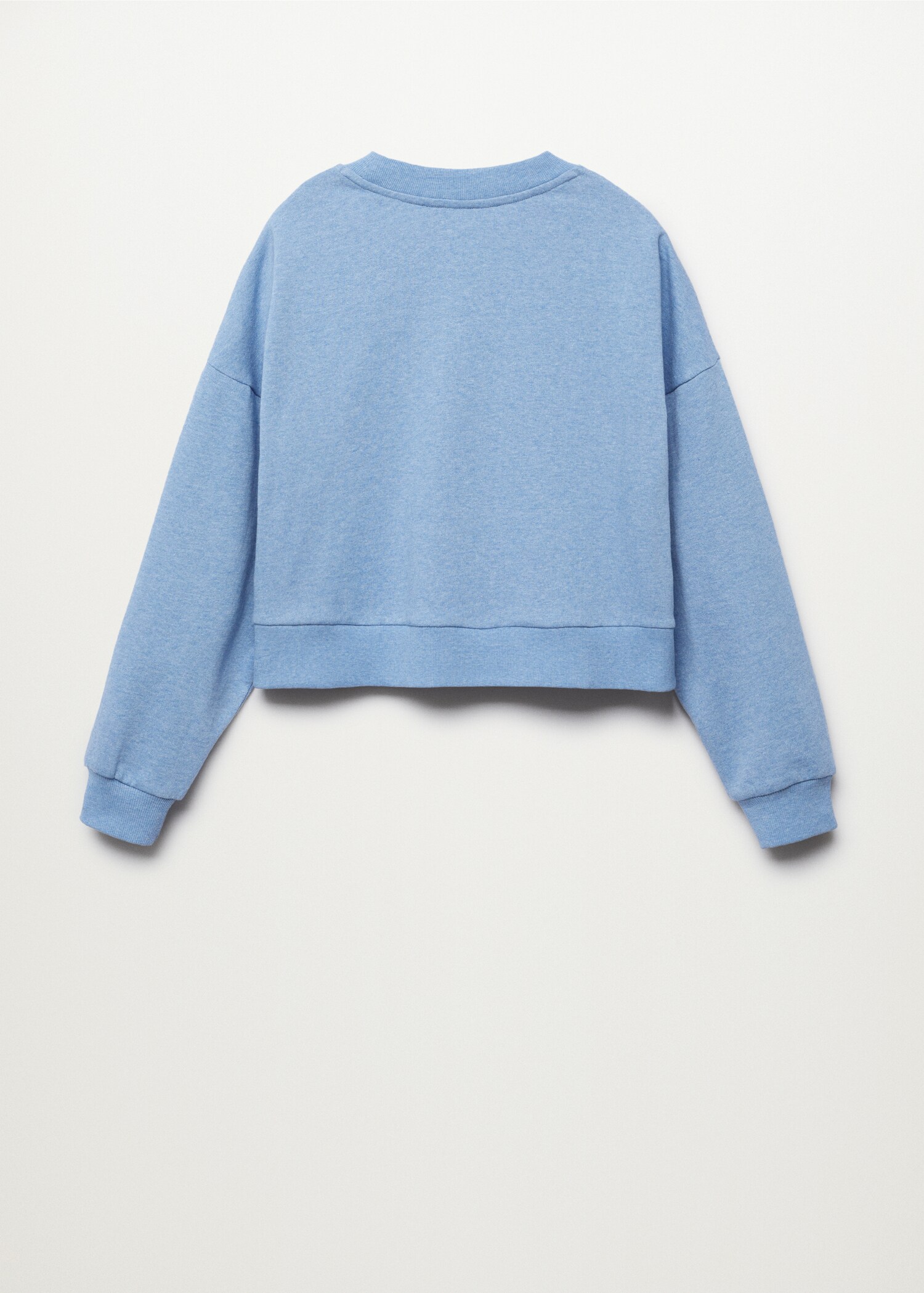 Mikina crop oversize - Zadní strana zboží