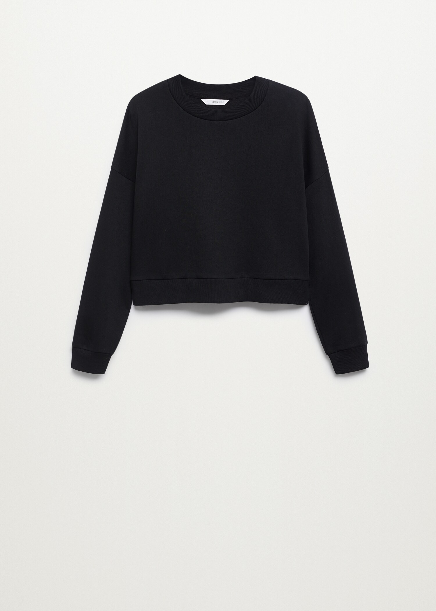 Mikina crop oversize - Zboží bez modelu