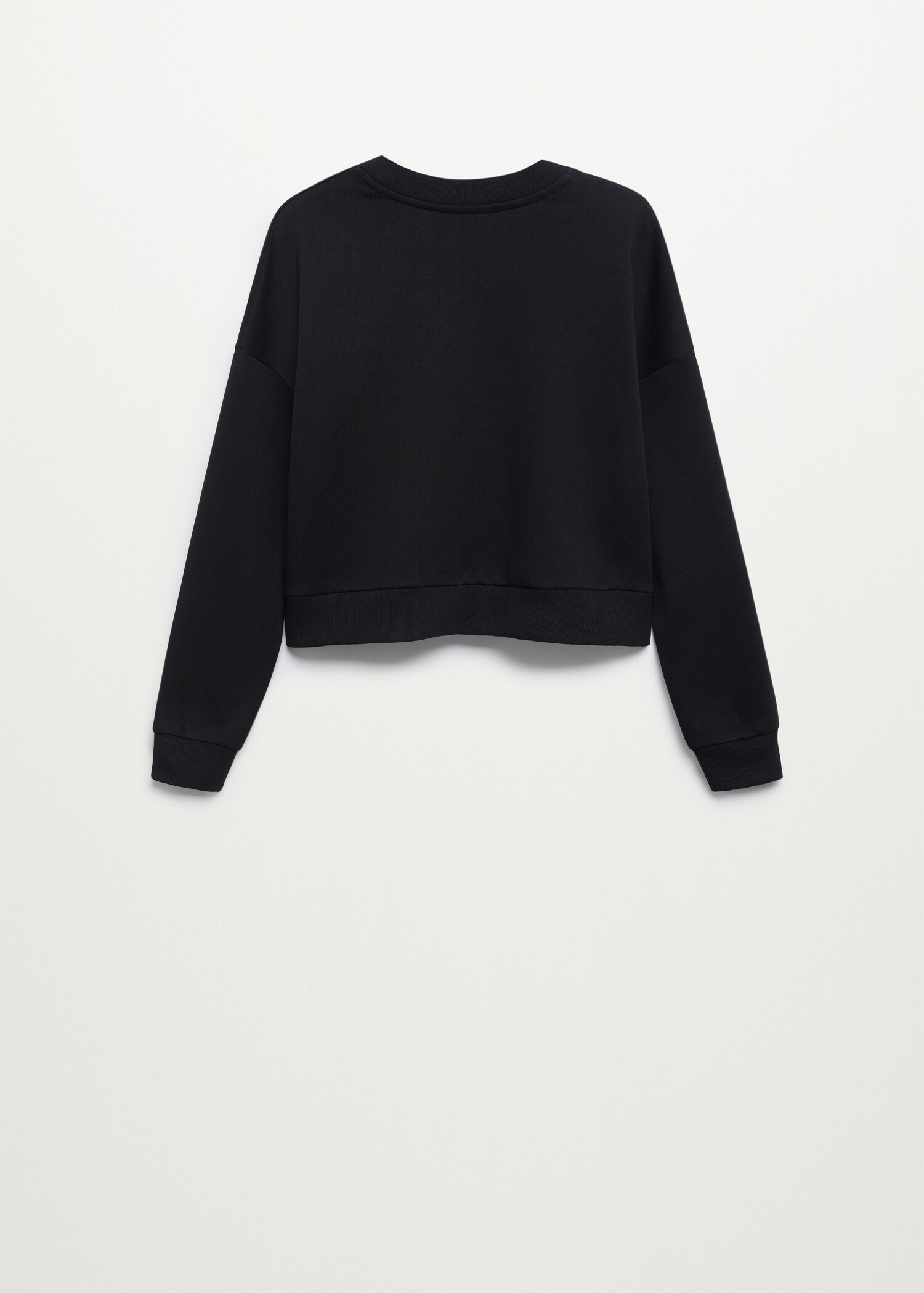 Mikina crop oversize - Zadní strana zboží