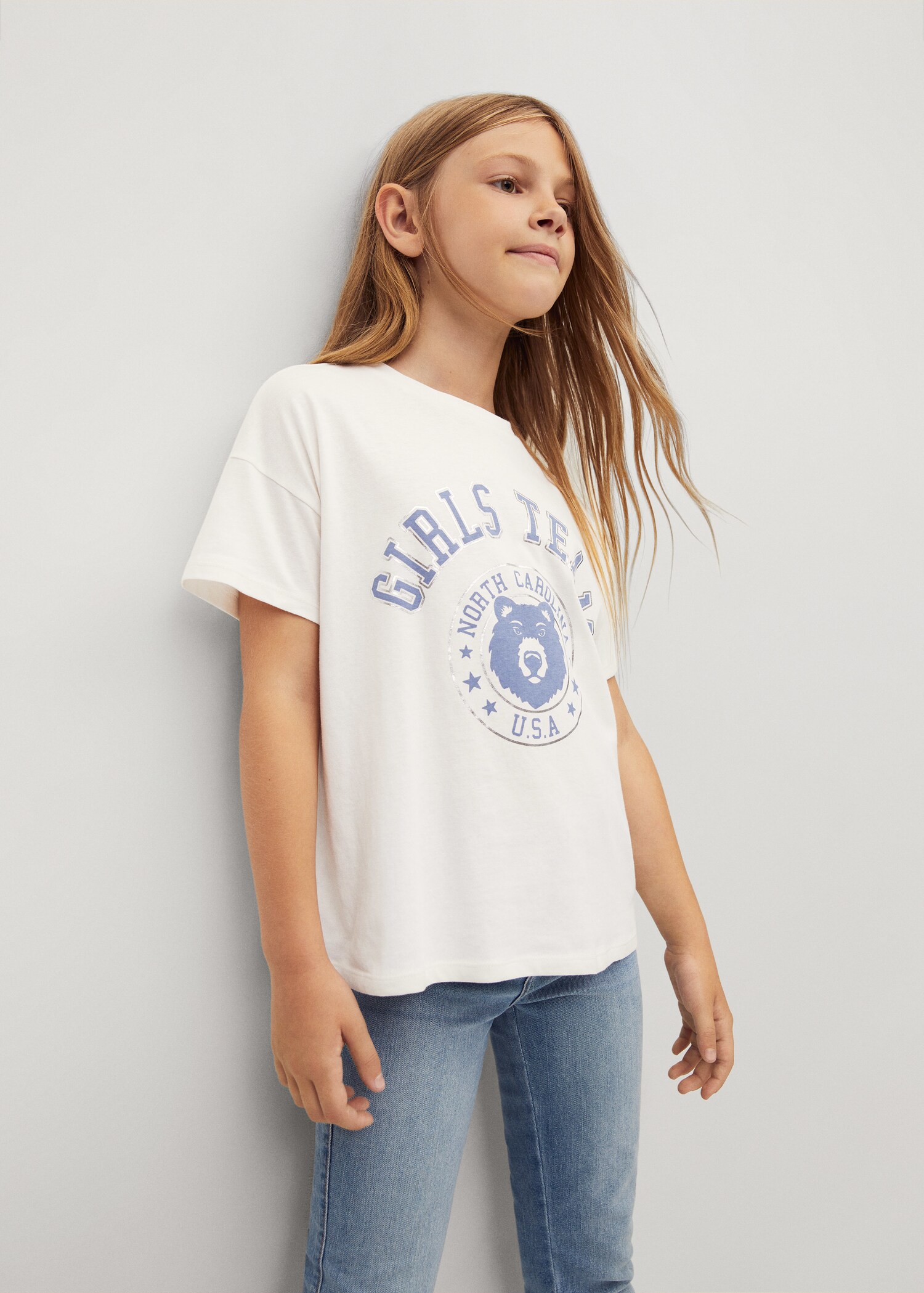 Camiseta estampada algodón - Plano medio