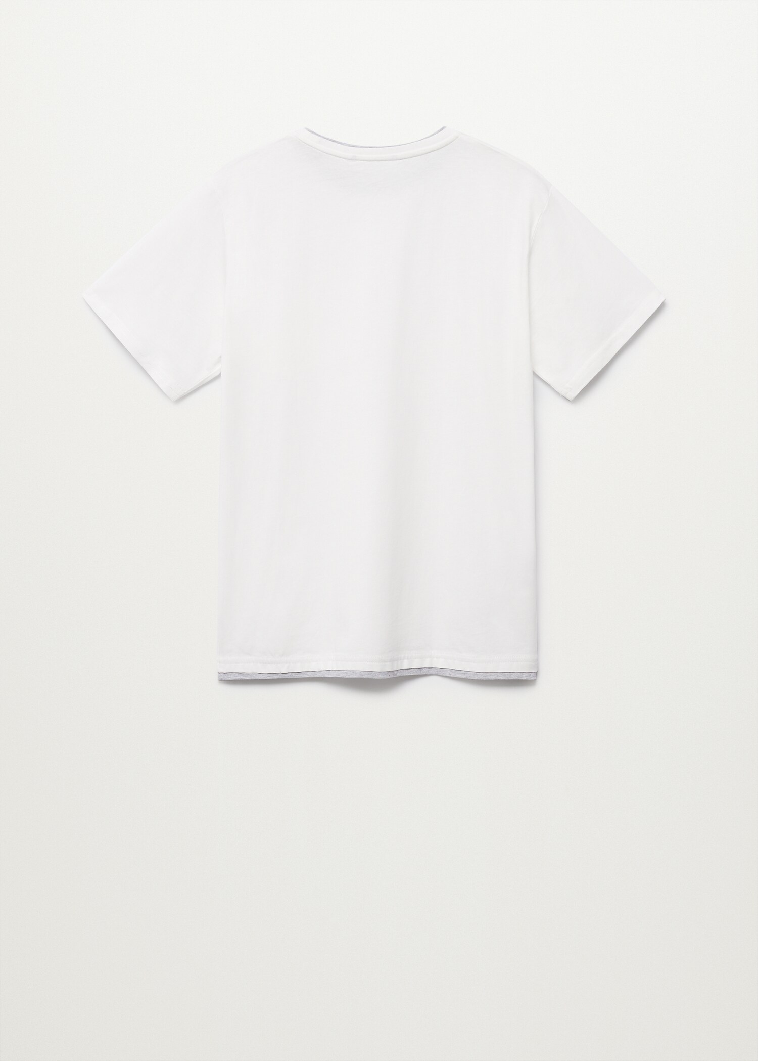 T-shirt coton poche - Verso de l’article